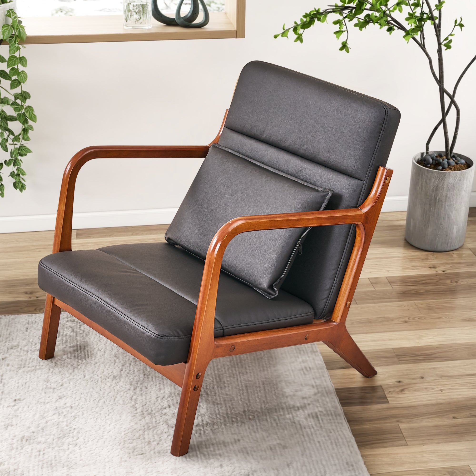 Vecelo LOE-CC-ZD08-BLK stools - View #2