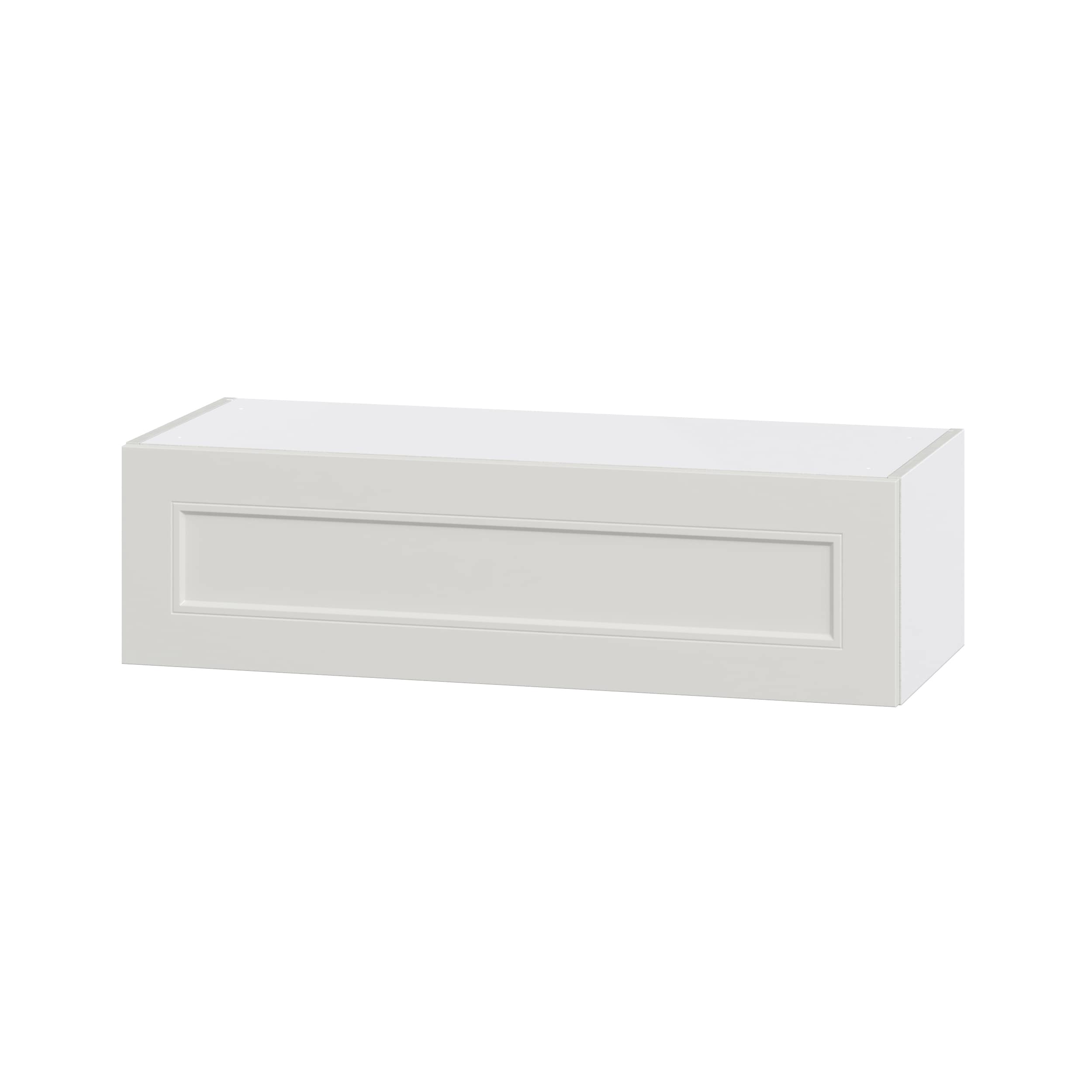 Hugo&Borg Belcourt 24-in W x 10-in H x 14-in D Gray Painted Wall Fully Assembled Cabinet (Recessed Panel Shaker Door Style)