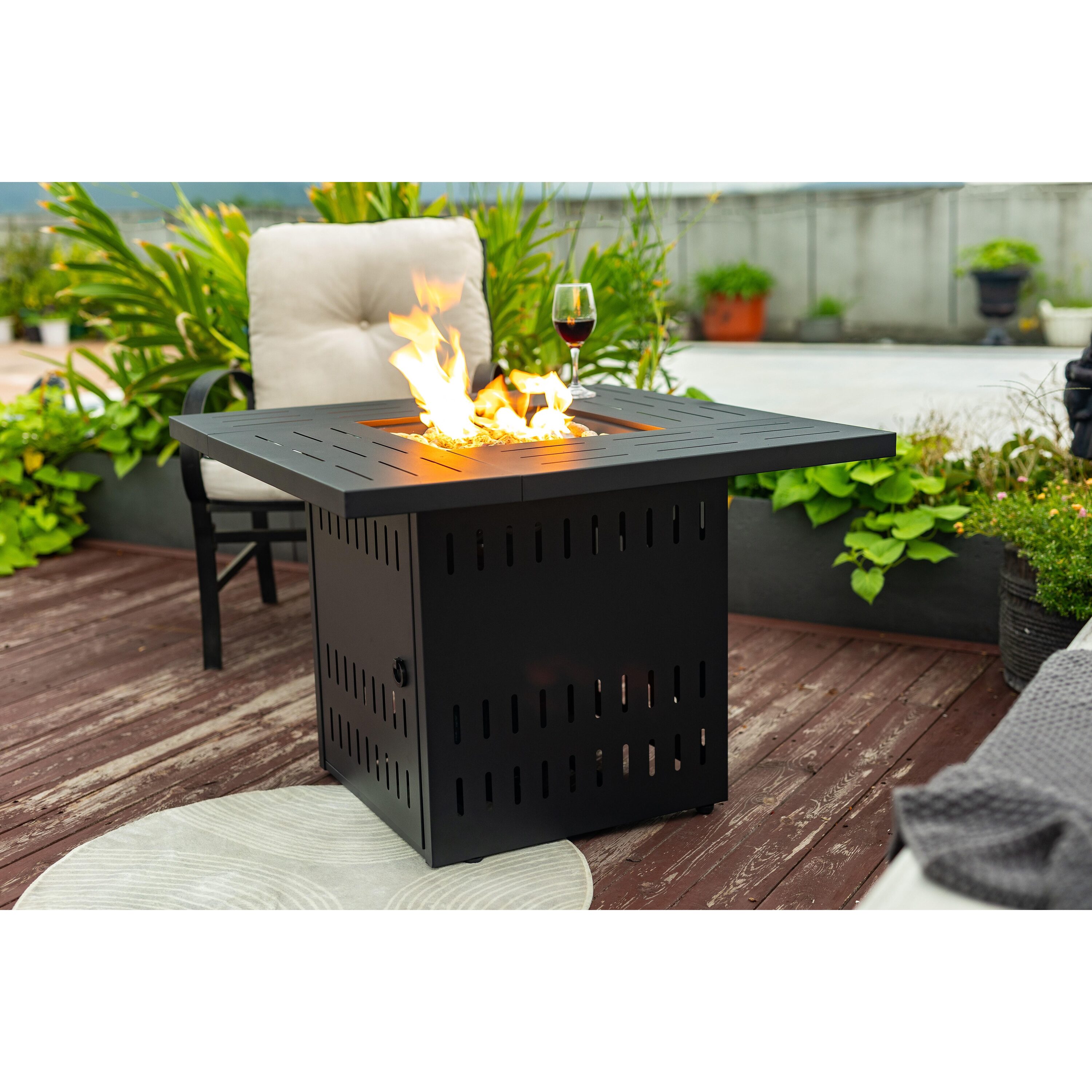 Bayfeve BFAS-2186-FP Outdoor-Gas-Firepits - View #2