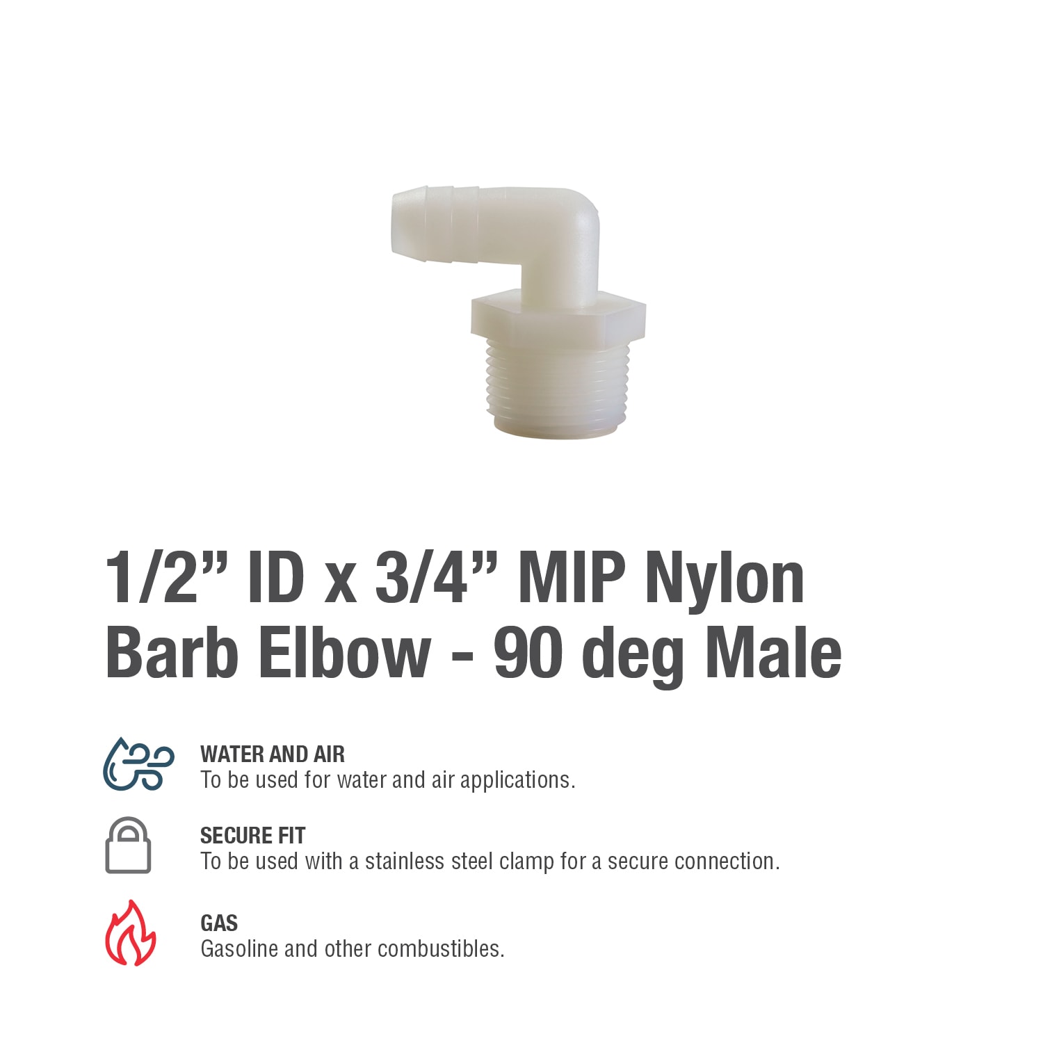 Proline Series NHB-395B Brass-Plastic-Fittings - View #4