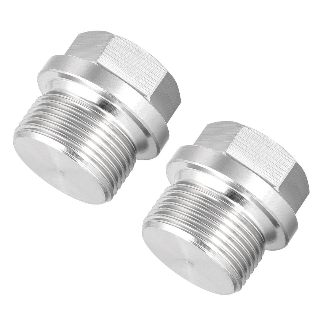 Unique Bargains M24 X 1.5 Male Outer Hex Head Plug - 304 Stainless ...