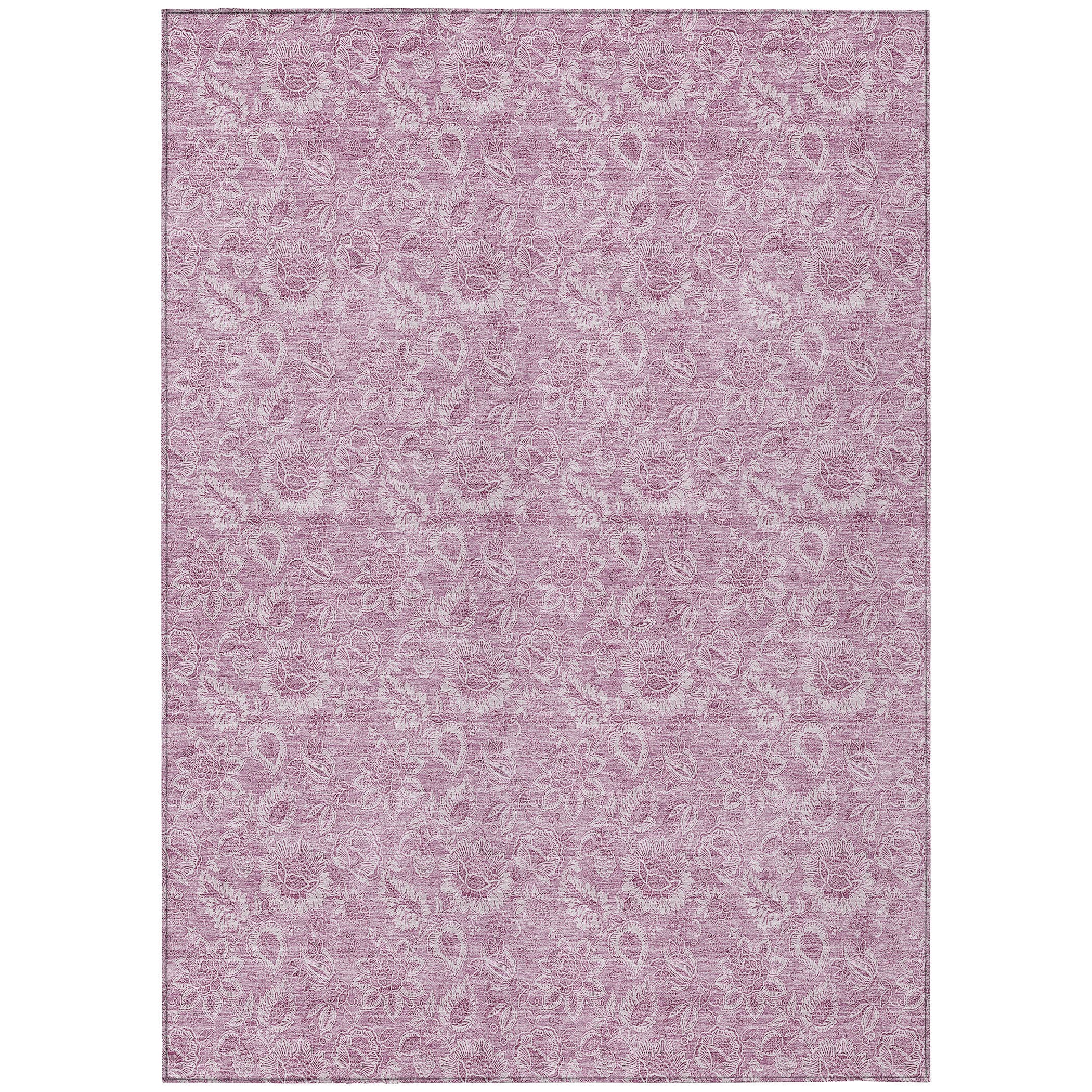 Addison Rugs ACN662BL10X14 Chantille ACN662BL 10 x 14 (ft) Polyester Blush Rectangular Indoor/Outdoor Geometric Machine washable Area rug