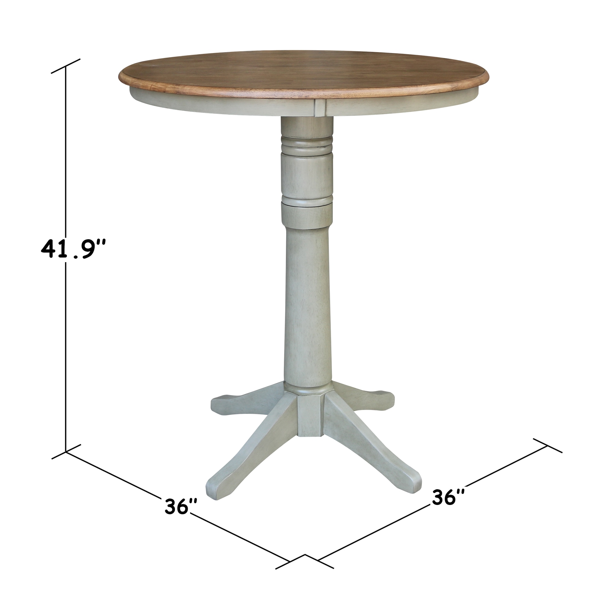 International Concepts K41-36RT-27B-S6133-2 Dining-Sets - View #8