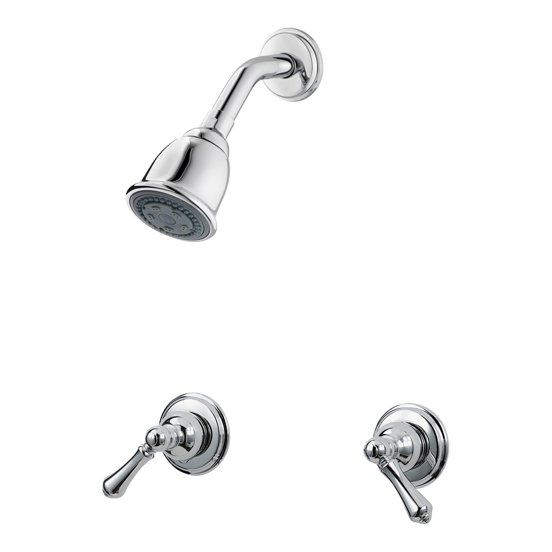 Pfister LG07-81BC 07 Series Chrome 2-handle Multi-function 2.97-in Round Bathtub and shower Faucet