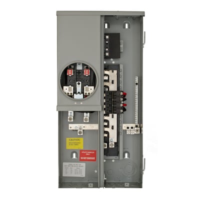 SIEMENS GIDDS-660875 660875 Outdoor Main Breaker Metered Service Equipment Panel 200Amp 