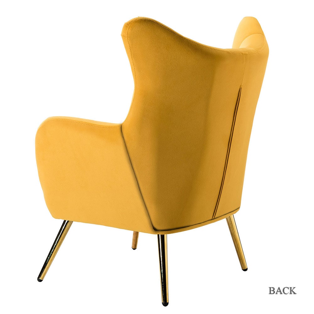 14 Karat Home CHDT0103-MUSTARD chairs - View #2