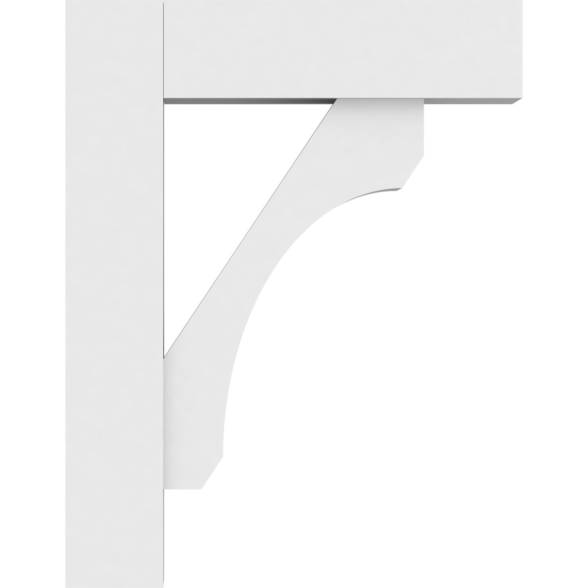 Ekena Millwork BKTP03X14X18LEC05 Exterior-Brackets-Braces - View #3