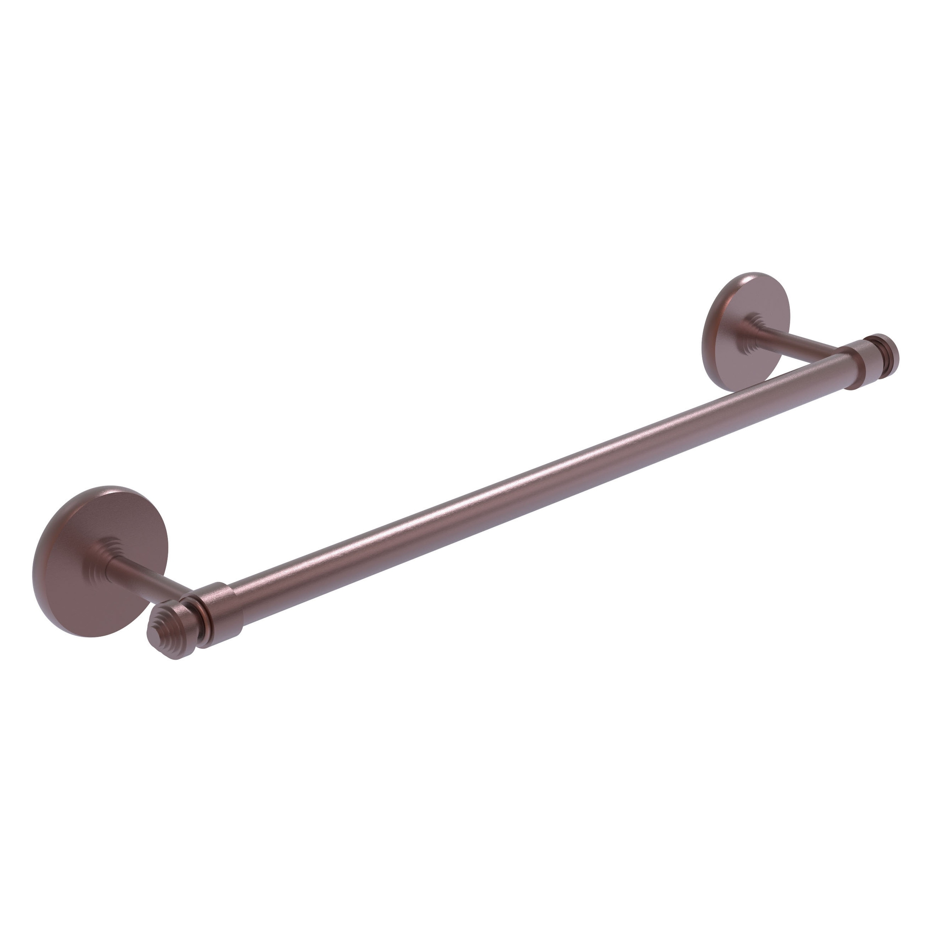 Allied Brass SB-41/18-CA Southbeach 18-in Antique Copper Wall mount Single Towel Bar