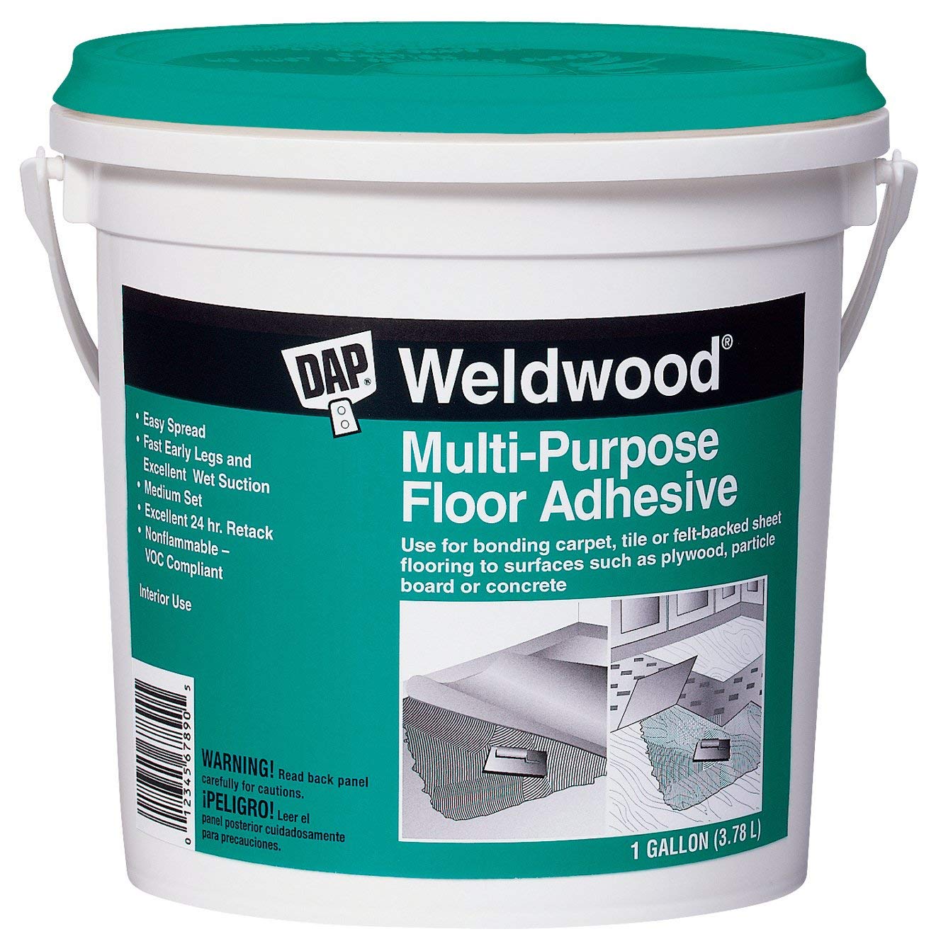 DAP 802151 Multi-floor Flooring Adhesive ( Gallons )