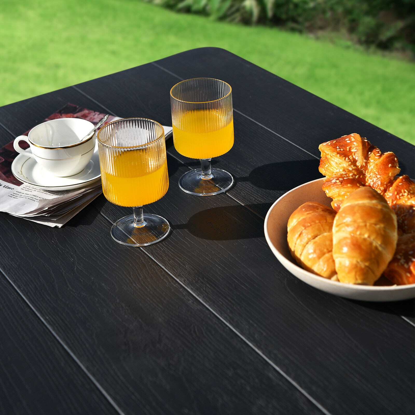 Clihome CWCH-OP70AD672BK Picnic-Tables - View #6