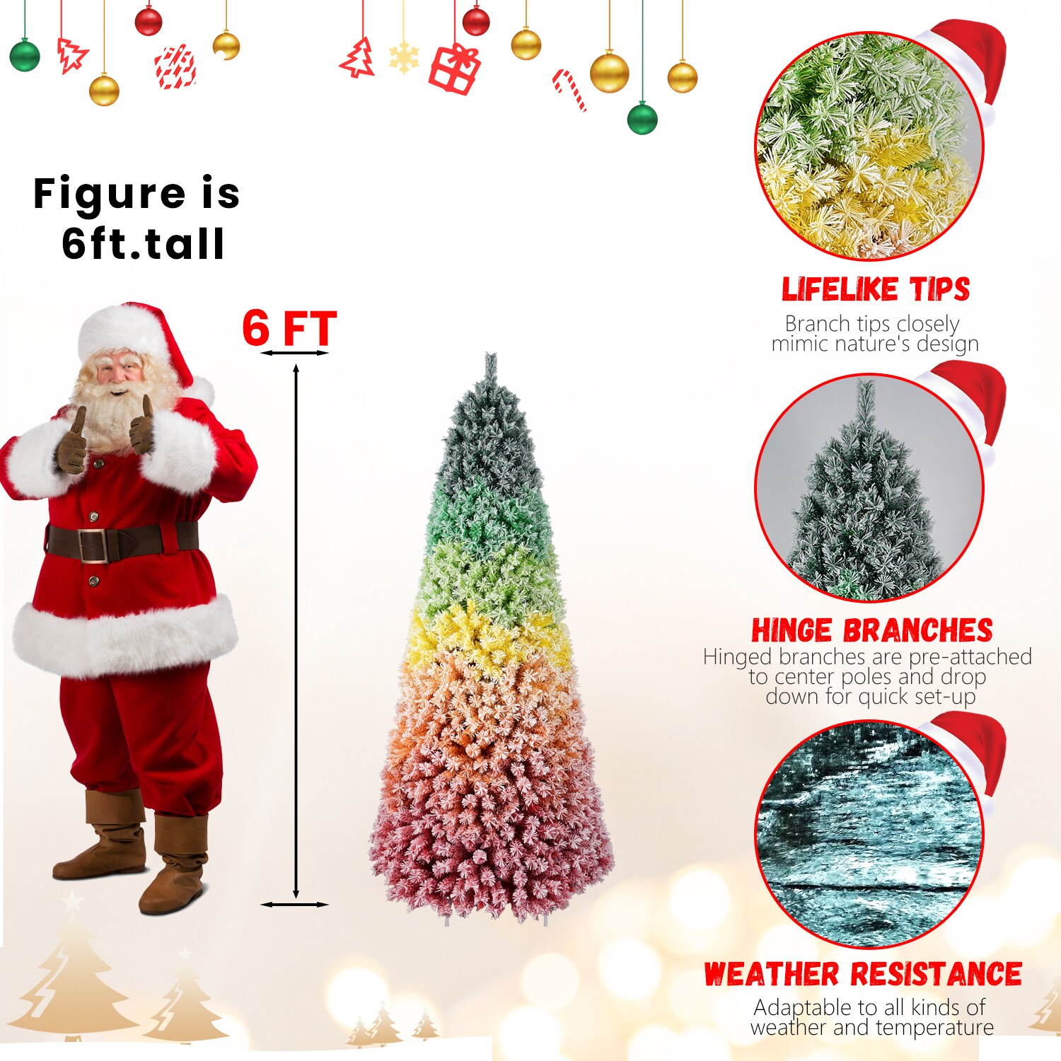 LOVMOR SF-X-T3637P381613 Artificial-Christmas-Trees - View #8