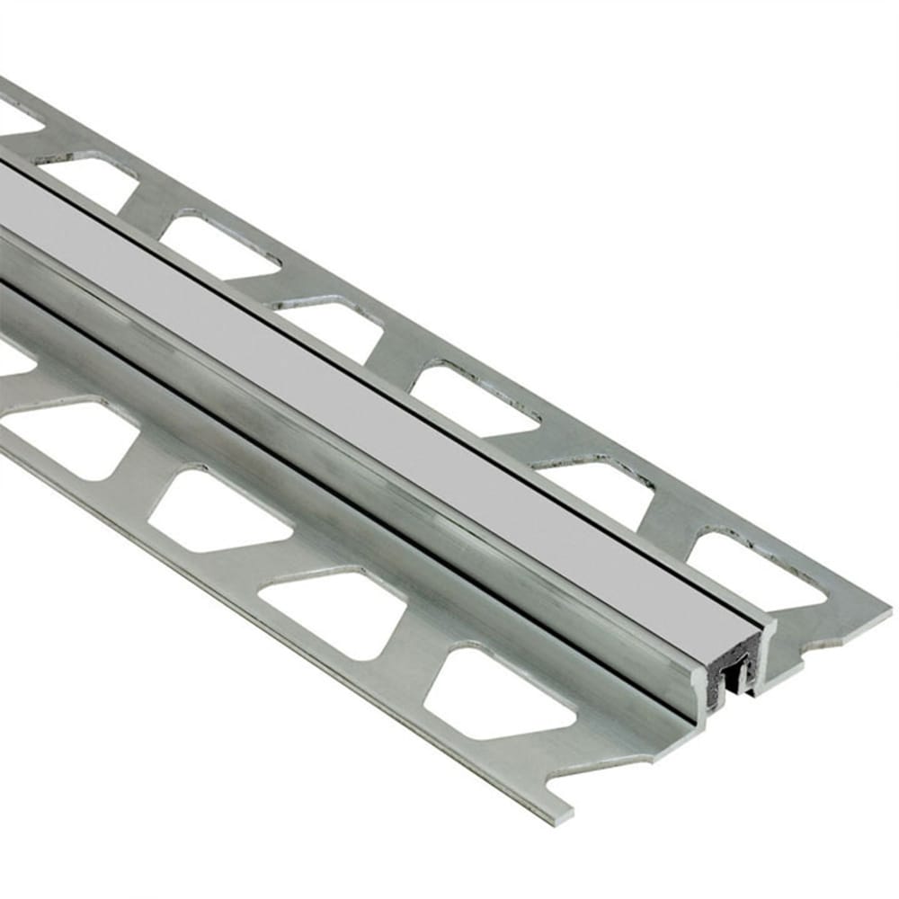 Schluter Systems AKSN110PG Dilex-KSN 0.438-in W x 98.5-in L Classic grey Aluminum Tile Edge Trim
