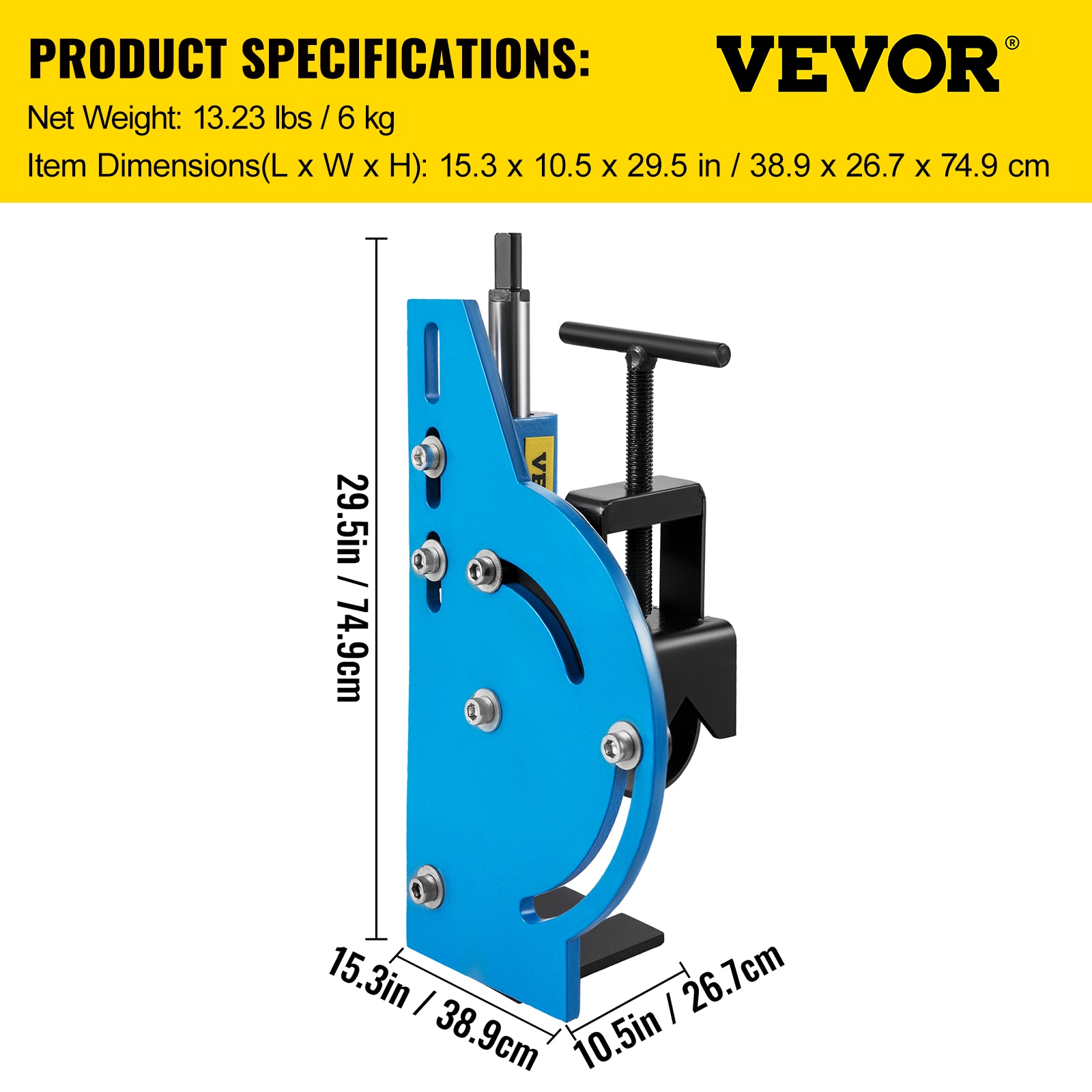 VEVOR Tube Notcher Kit 60 Degree Pipe Tubing Notcher with 13 Pc Bi-metal  Hole Saw 3/4-2-1/2 with Case Tubing and Pipe Notcher 2 Drills Tube Notcher  Tool For Cutting Holes Through Metal,