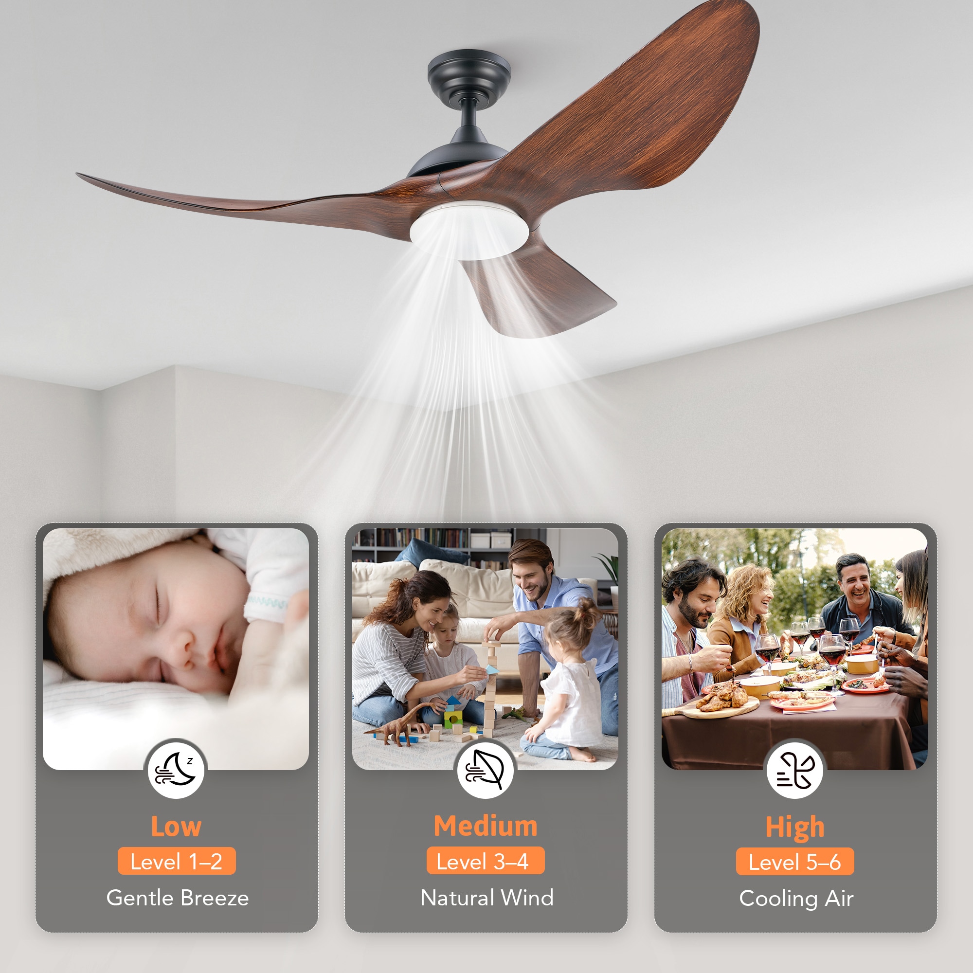CO-Z CFN-1307-WB Ceiling-Fans - View #14