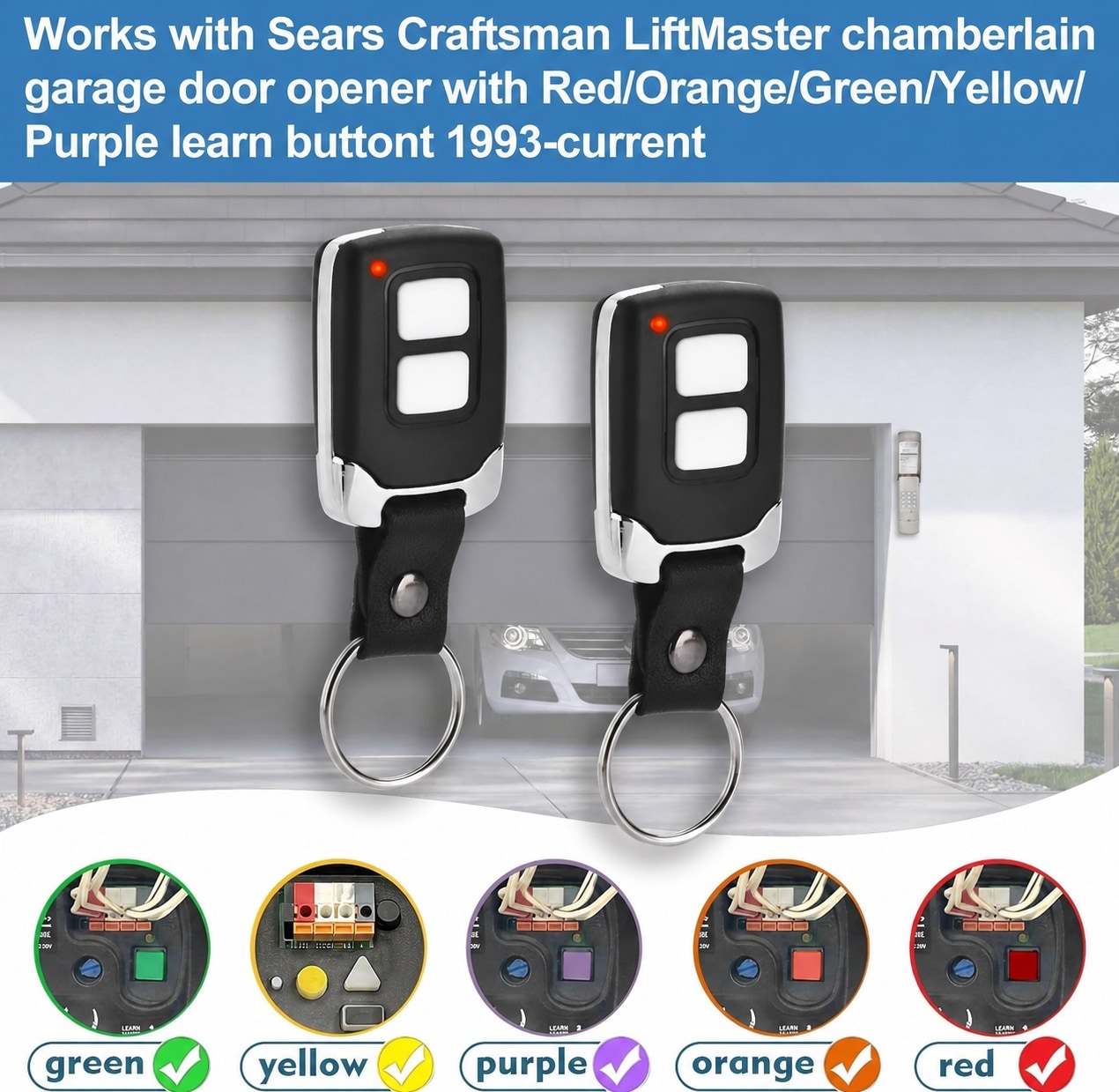Aoibox LAB88CQU Garage-Door-Opener-Keypads - View #3