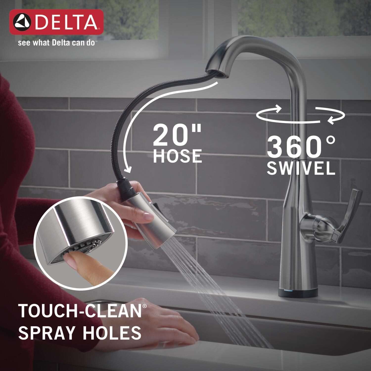 Delta 9176TV-AR-PR-DST Kitchen-Faucets - View #9