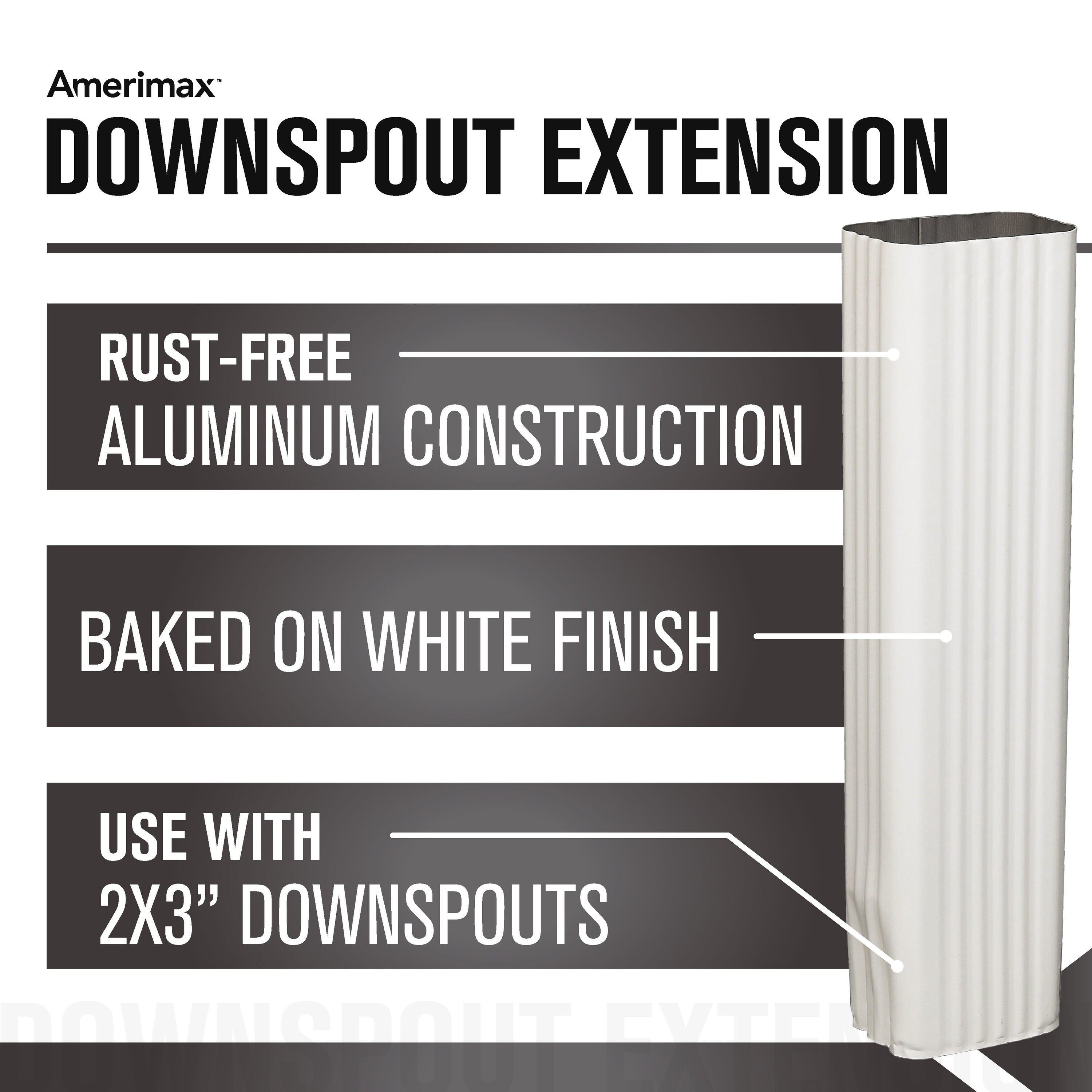 Amerimax 27075HP Downspout-Components - View #4