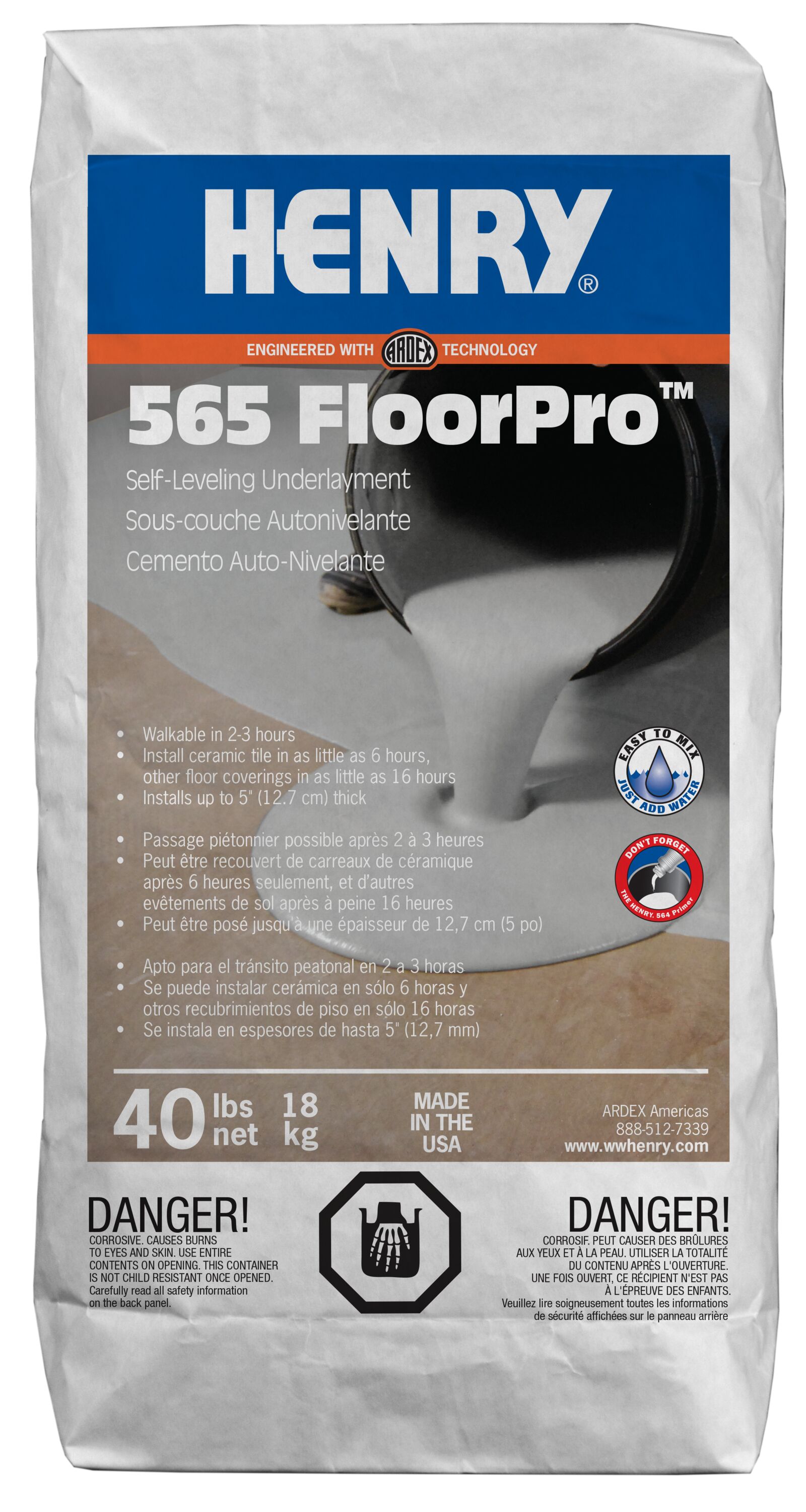 Henry 12167 40 Pound(s) Powder Indoor Leveler