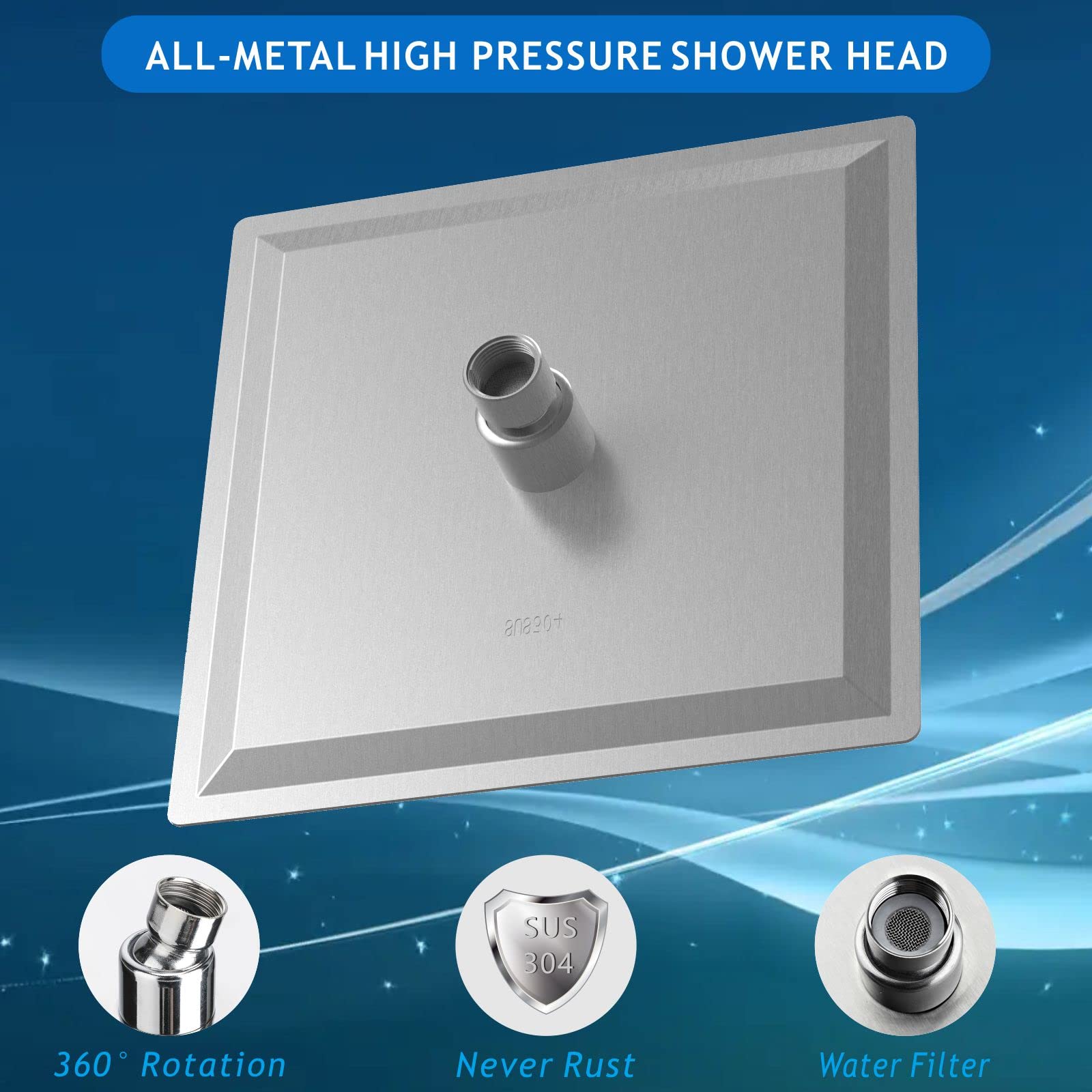 TNSO 5749848448661 Fixed-Showerhead - View #2