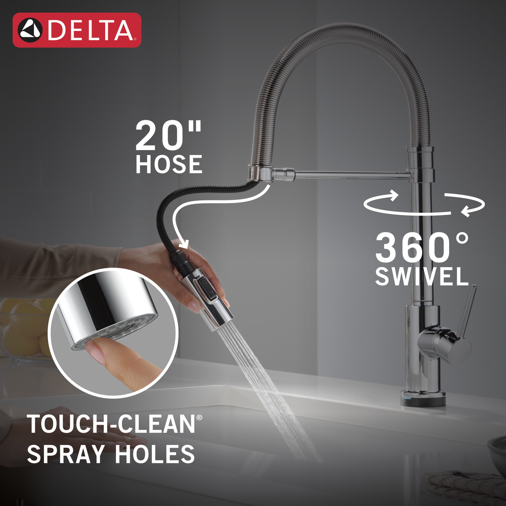 Delta 9659TL-DST Kitchen-Faucets - View #7