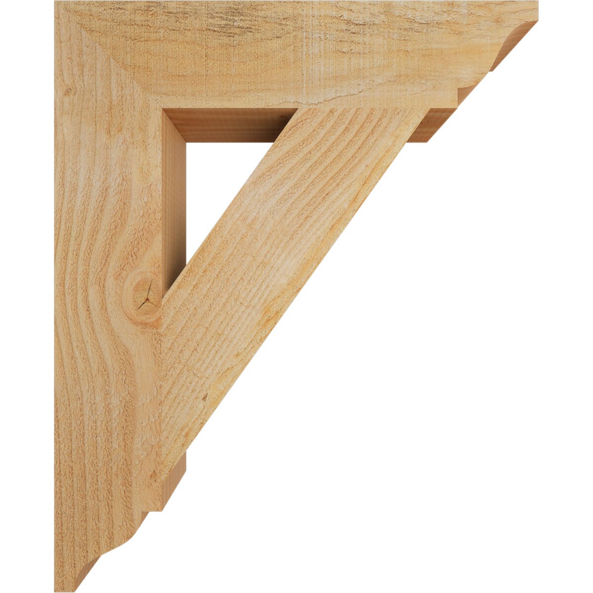 Ekena Millwork BKT04X18X22TRA01RDF Exterior-Brackets-Braces - View #3