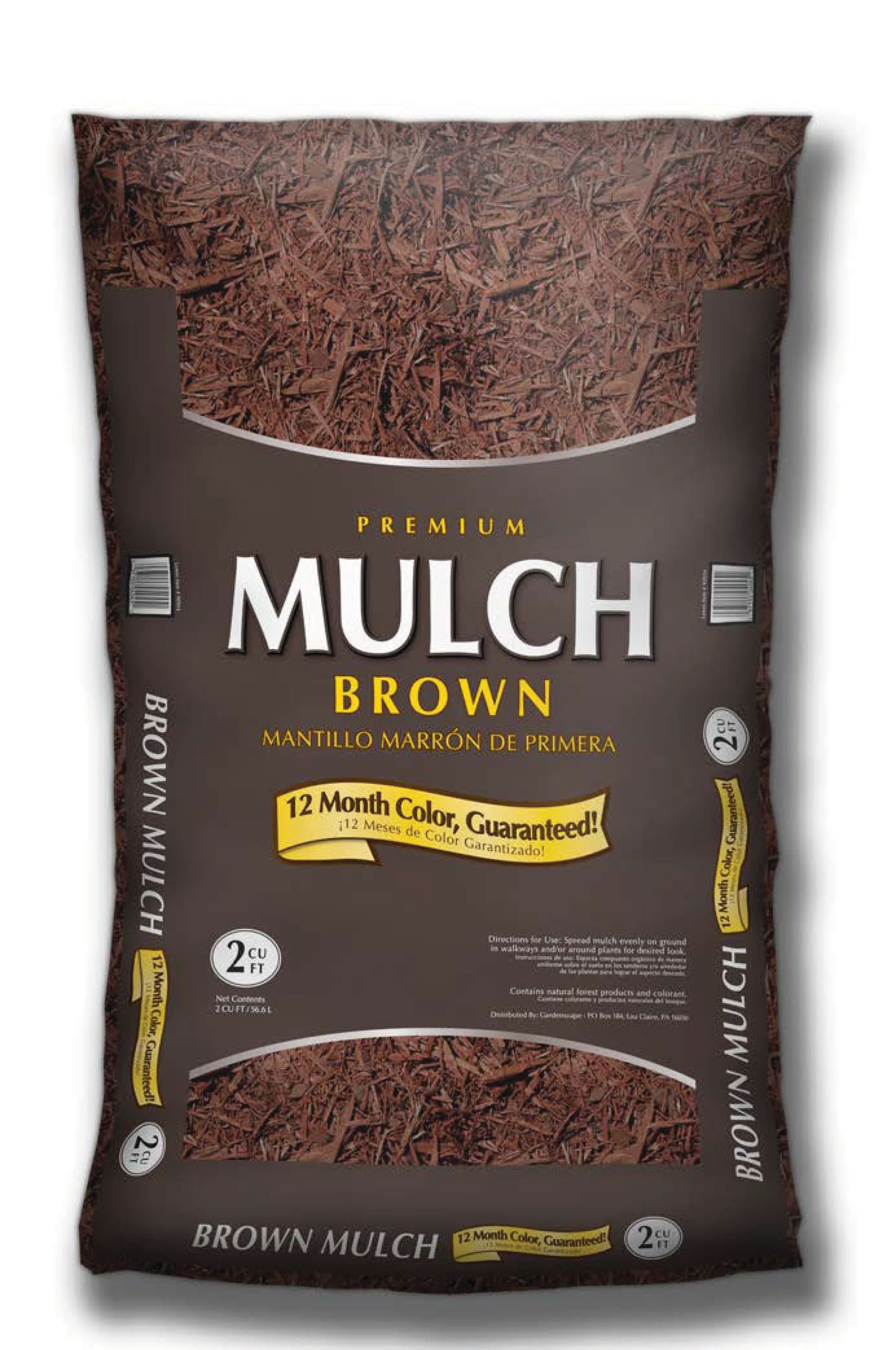 NuScape 08cu ft Brown Rubber Mulch in the Bagged Mulch department at Lowes com