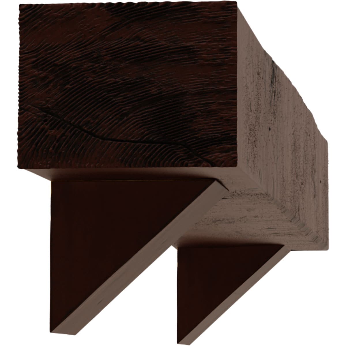 Ekena Millwork MANUKP06X08X84BKPE Mantel-Shelves - View #4