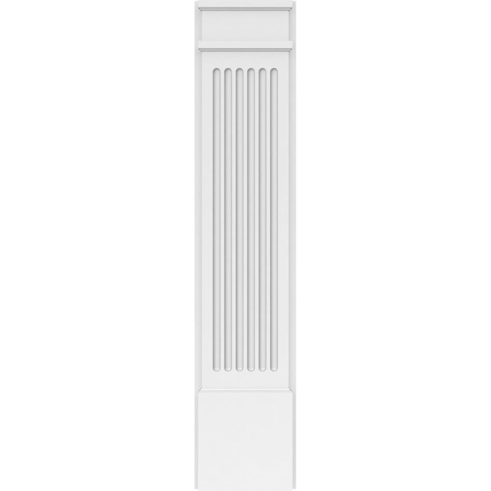 Ekena Millwork PILP10X048FL02-2 Entry-Door-Casing-Accents - View #3