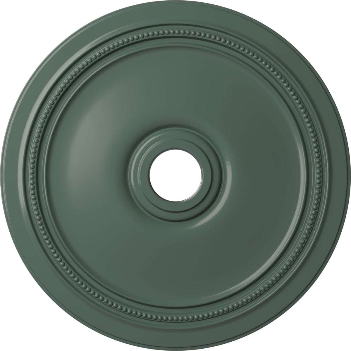 Ekena Millwork CM24DICBF Diane 24-in W x 24-in L Painted Cloud Burst Polyurethane Whole Ceiling Medallion