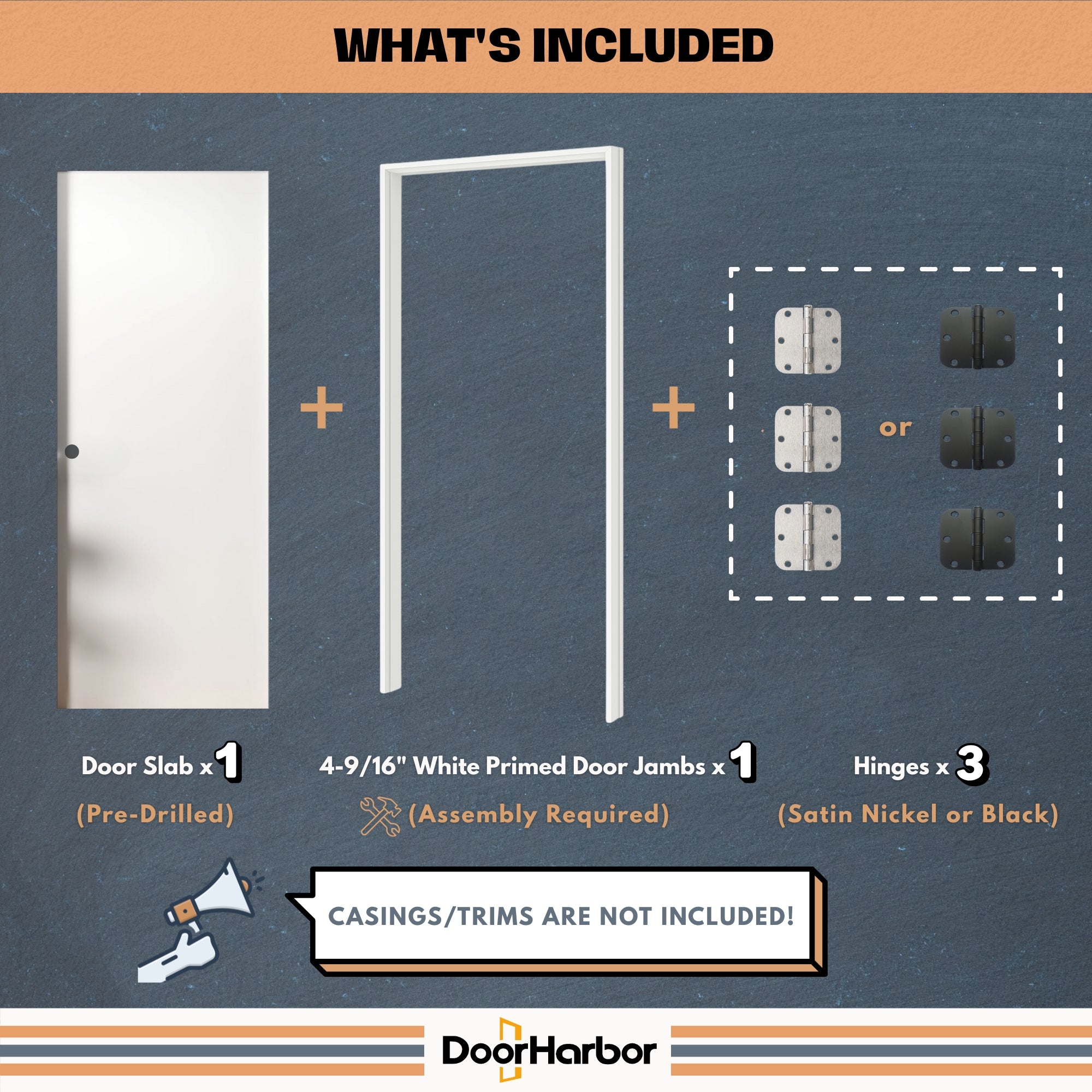 Door Harbor IDPFD3680PR-RHPH-BL Pre-Hung-Doors - View #2