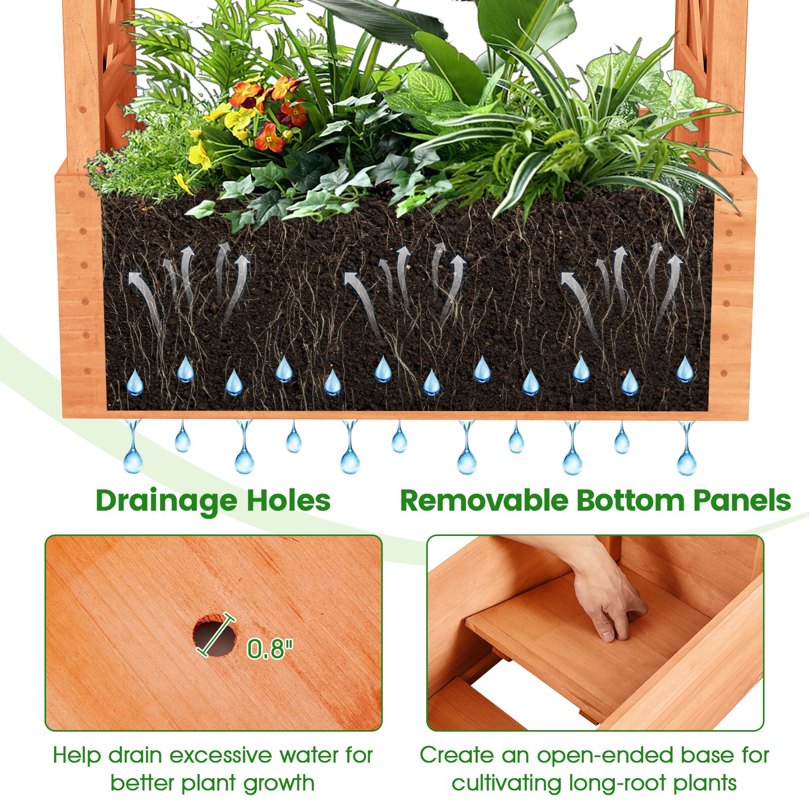 Iseryn NB8693OR Raised-Garden-Beds - View #6