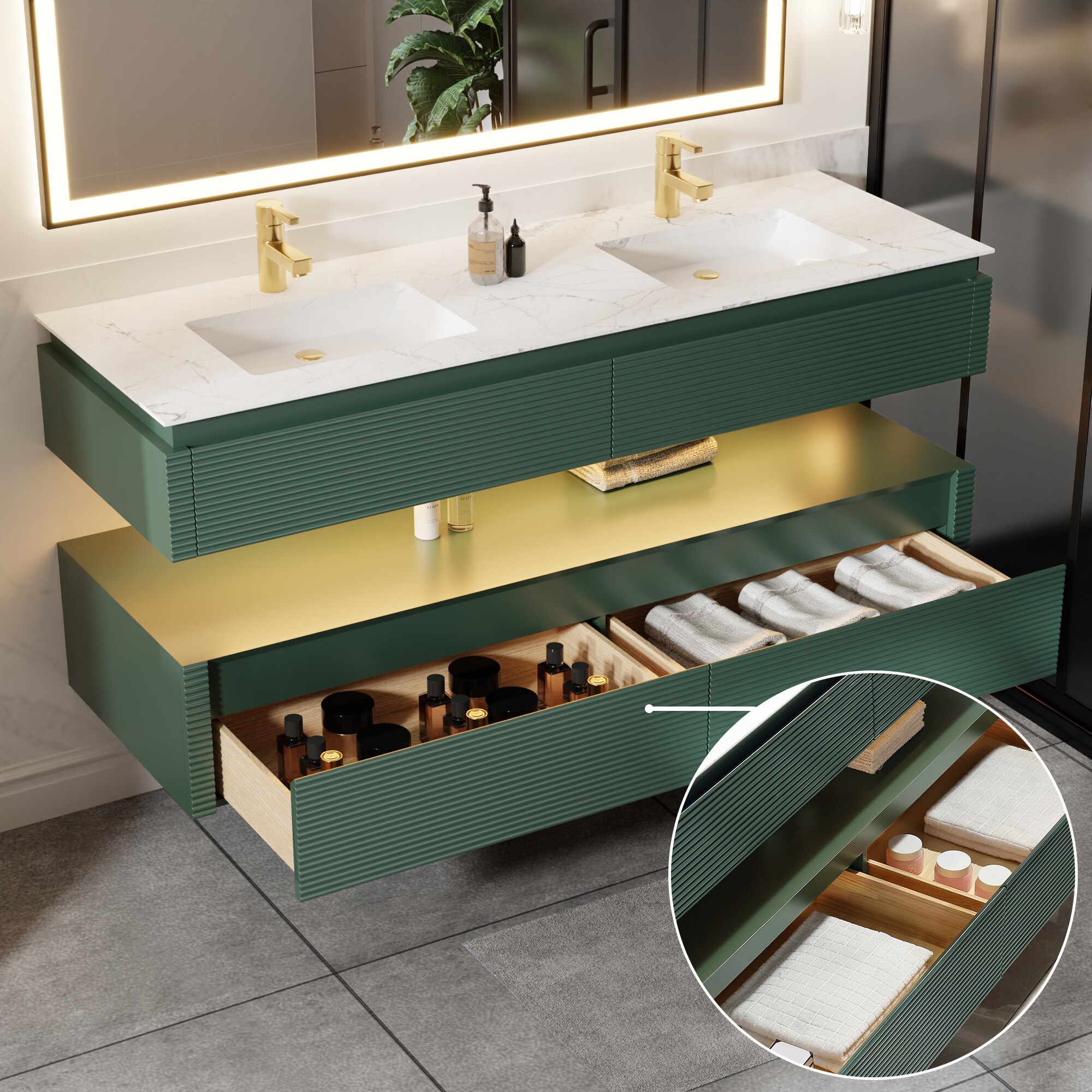ExBrite SC6020V15DGN Bath-Vanity-Combo - View #4