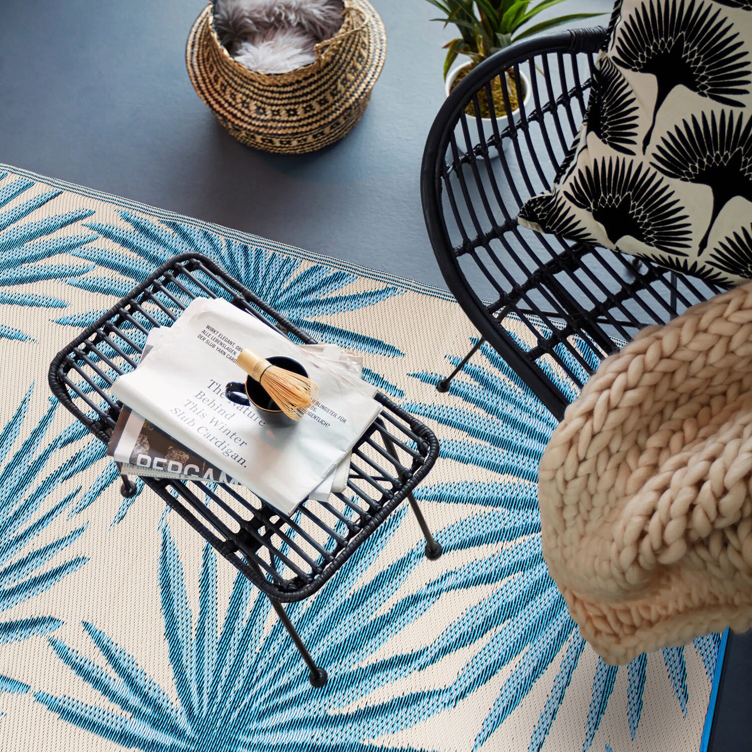 World Rug Gallery 6075BLUE5X7 rugs - View #9