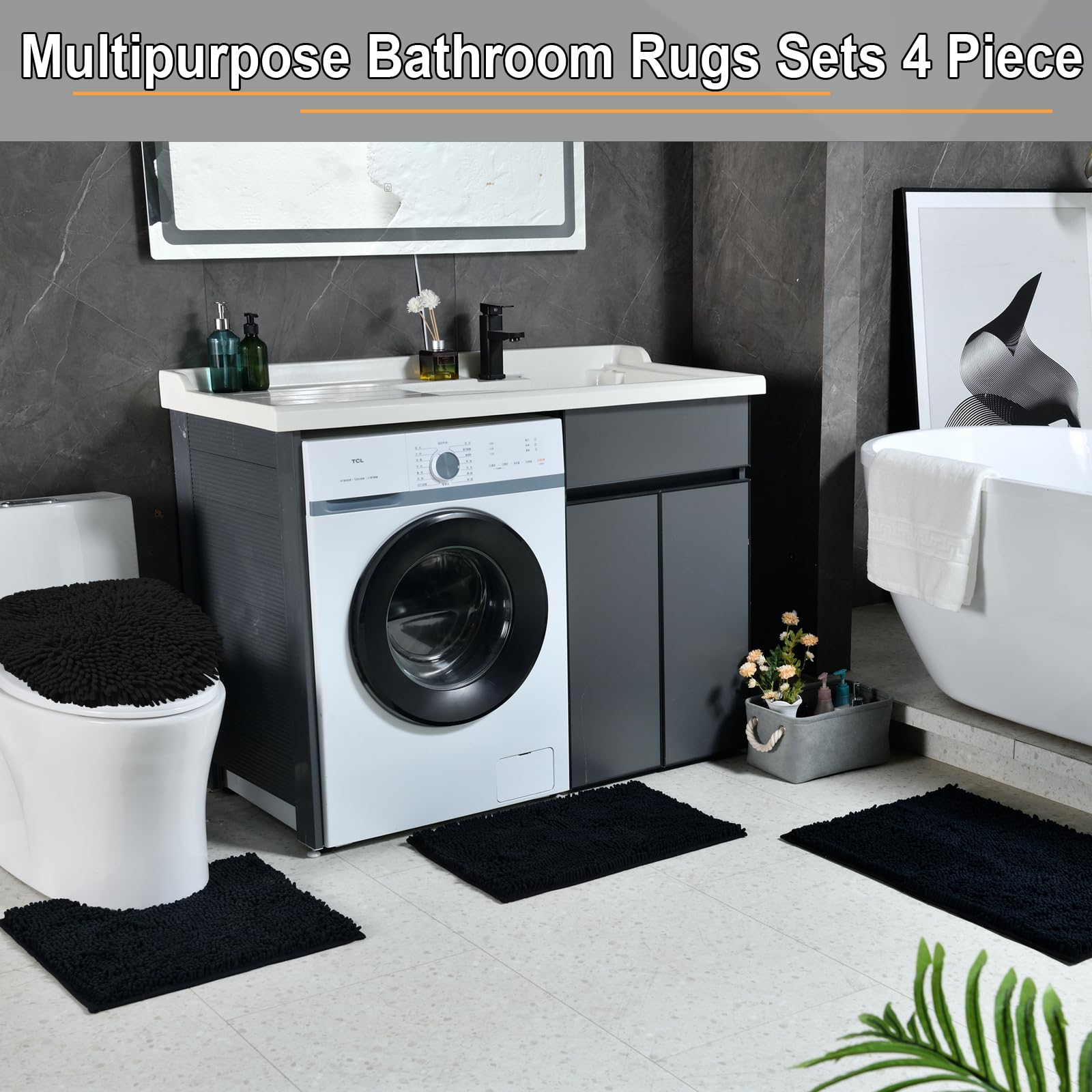 SenQWFa LSQ0719S106 Bath-Rugs - View #2