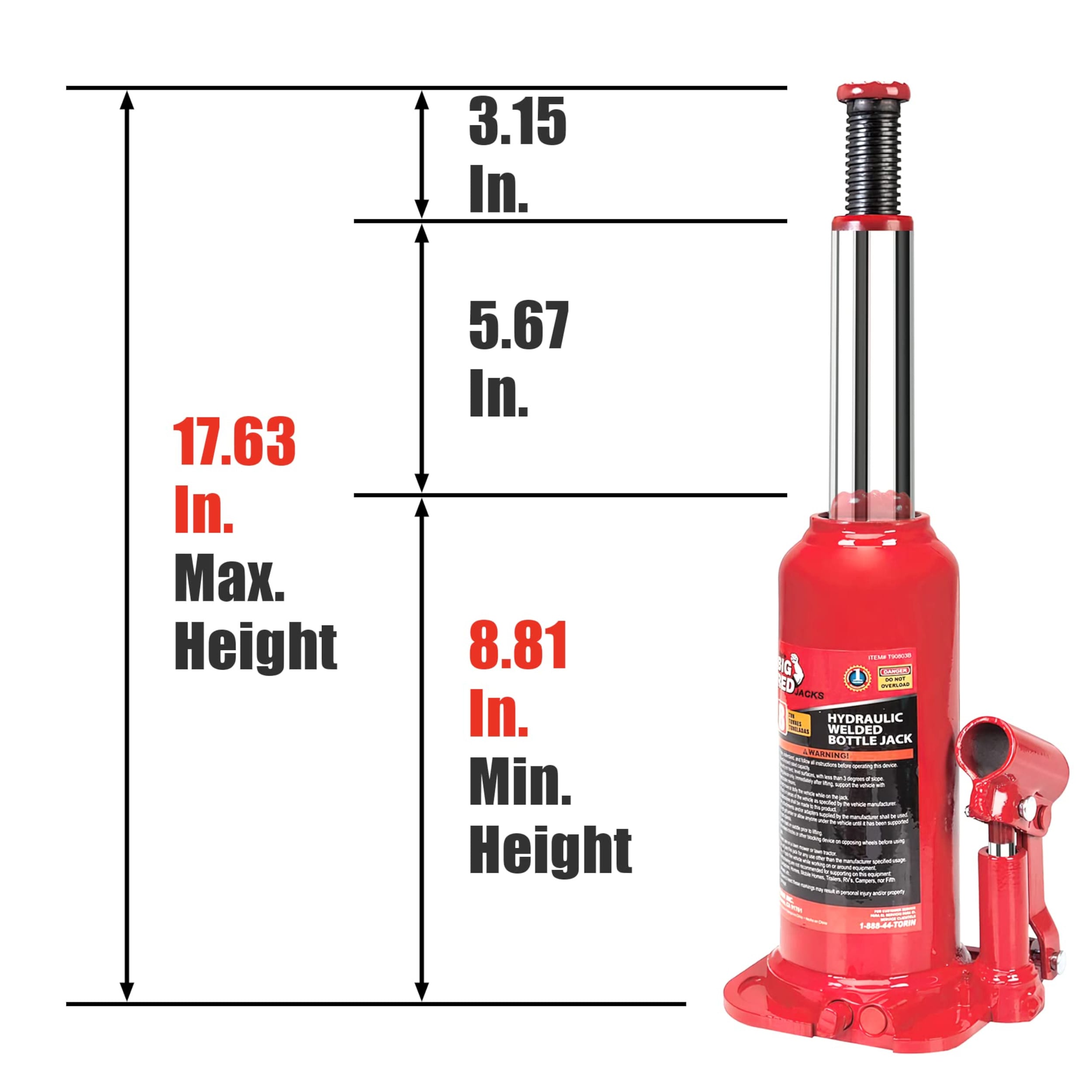 Big Red T90803 jacks - View #6