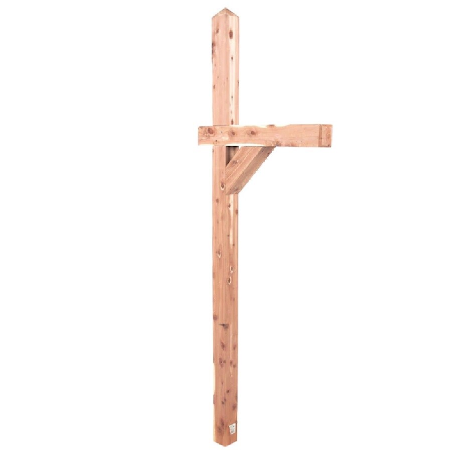 Cedar Products CPP14 Mailbox-Posts - View #2