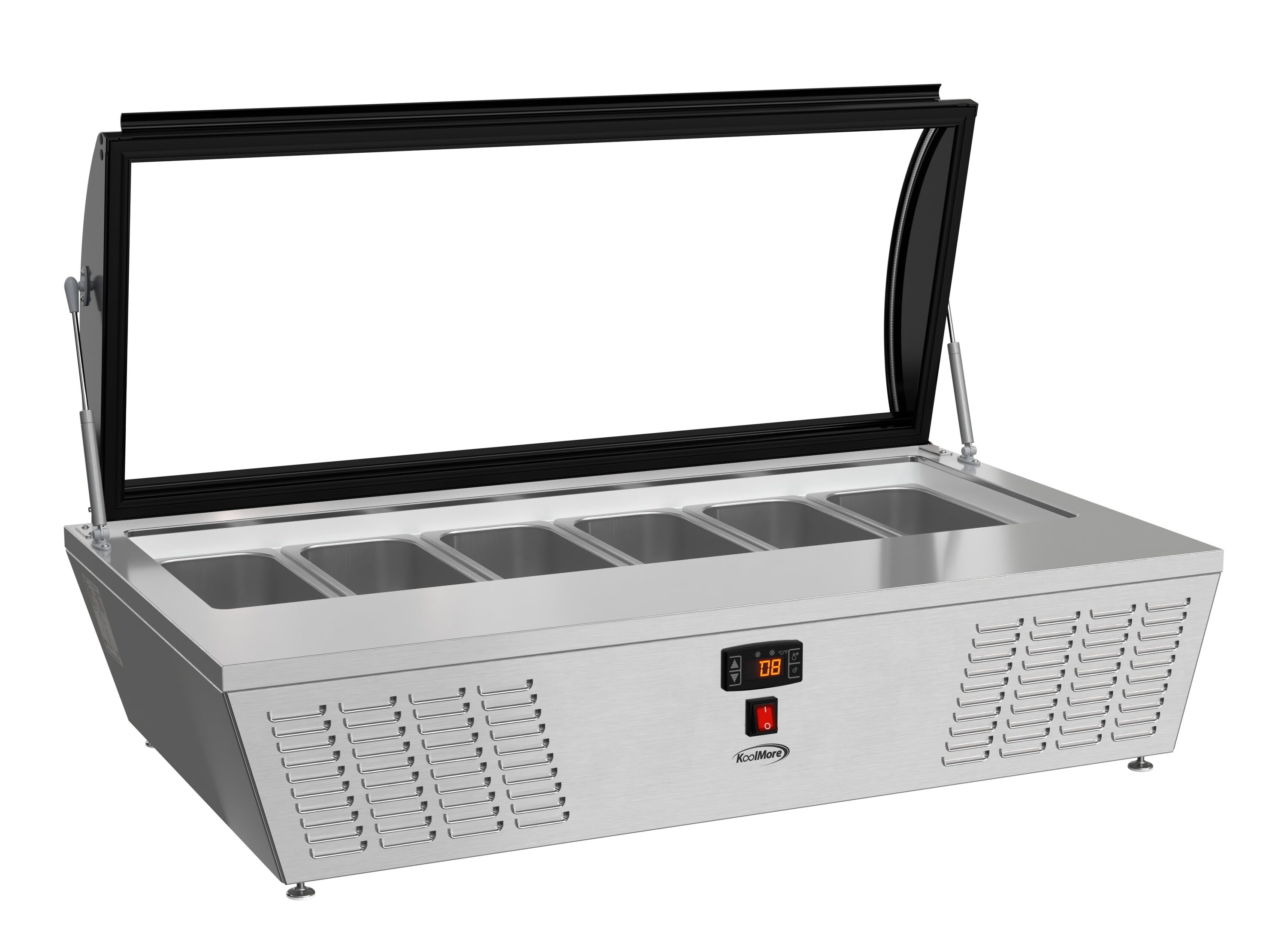 KoolMore LOW-KM-CGDR-6P Commercial-Freezers - View #9