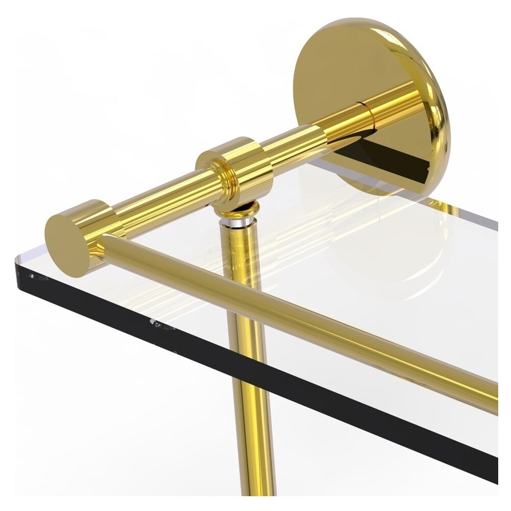 Allied Brass P1000-2/16-GAL-PB Bathroom-Shelves - View #2