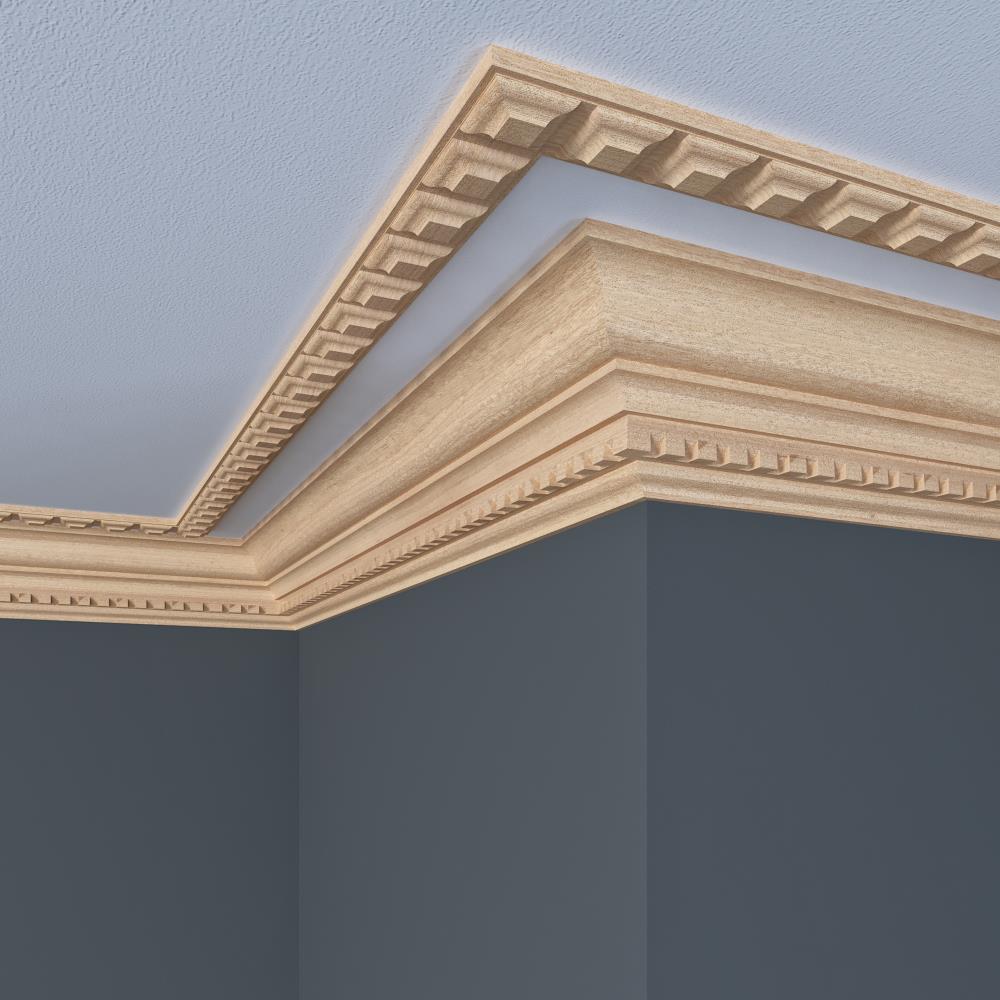 Ornamental Mouldings 5022-8WHW Chair-Rail-Moulding - View #4