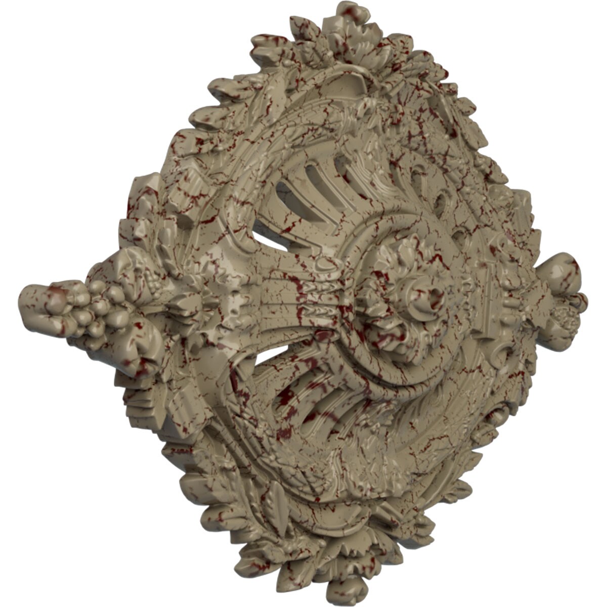 Ekena Millwork CM35X22ANGDC Ceiling-Medallions - View #2