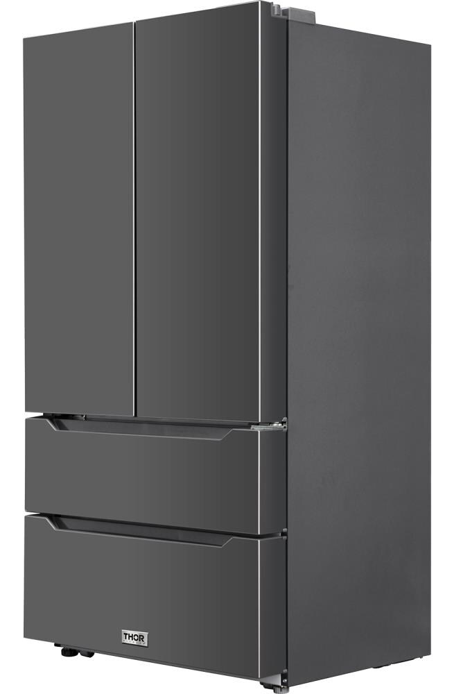 Thor Kitchen 22.5-cu ft 4-Door Counter-depth French Door Refrigerator ...