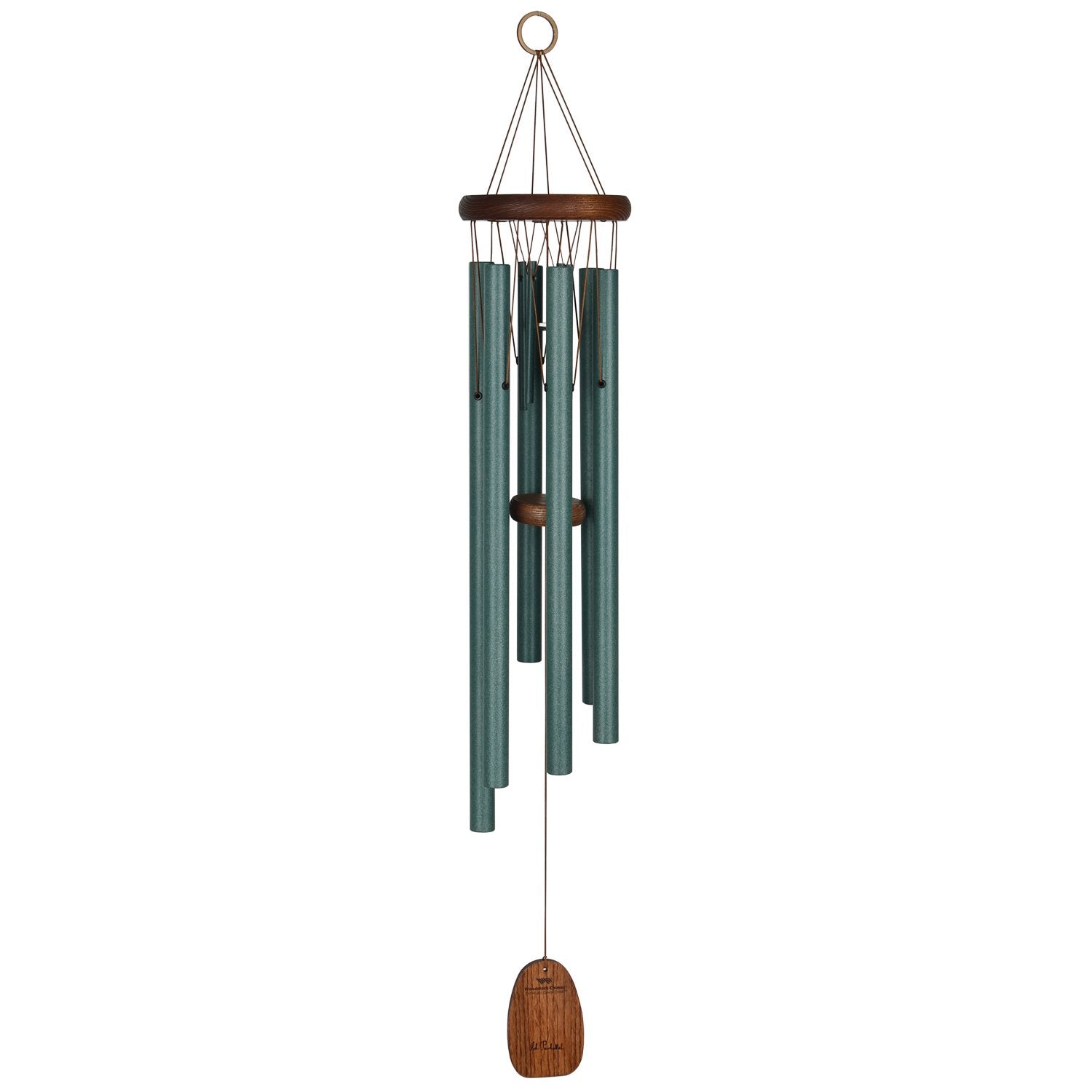 Woodstock Chimes PCCG 32-Inches Green Metal Wind Chime