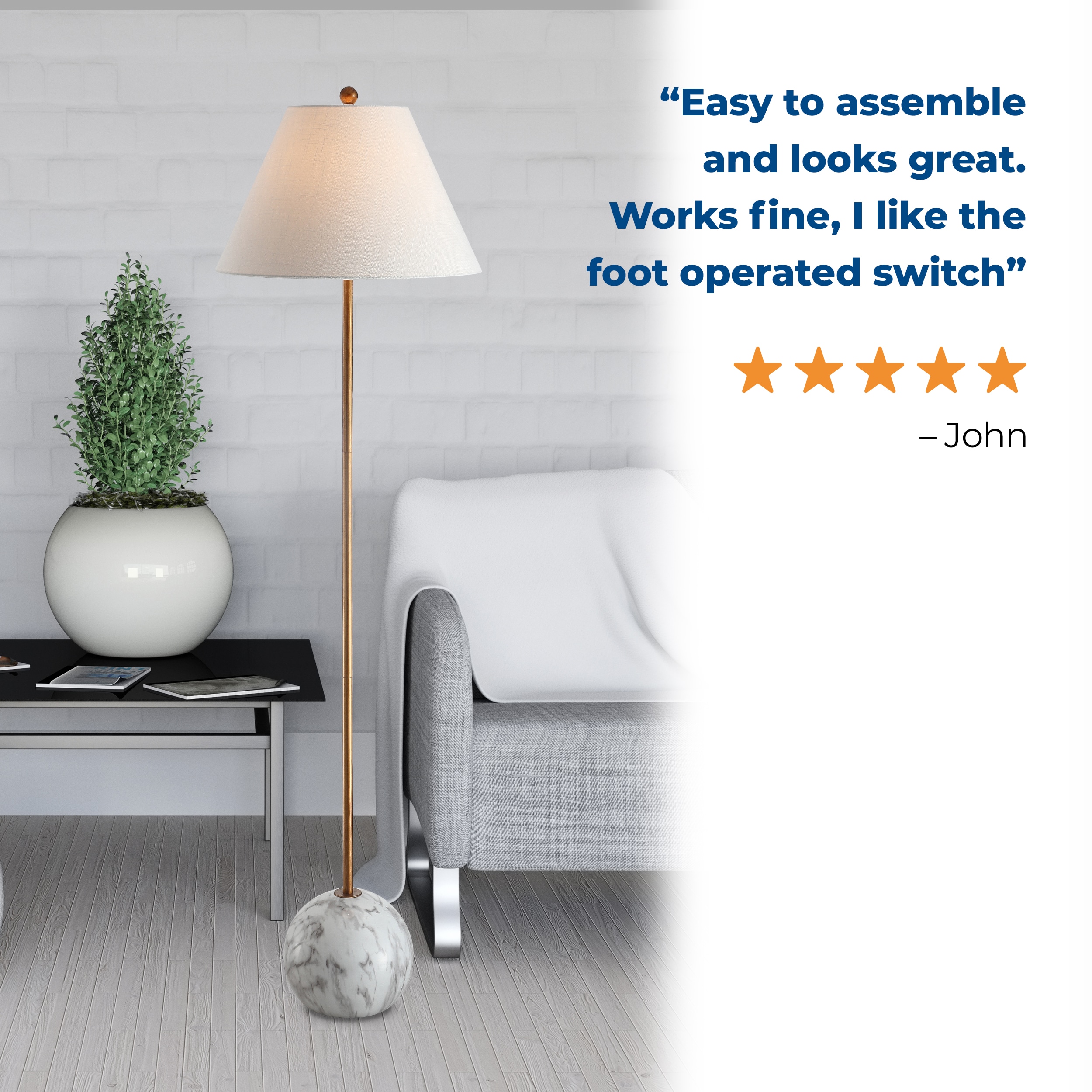 JONATHAN  Y JYL3066A floorlamps - View #9