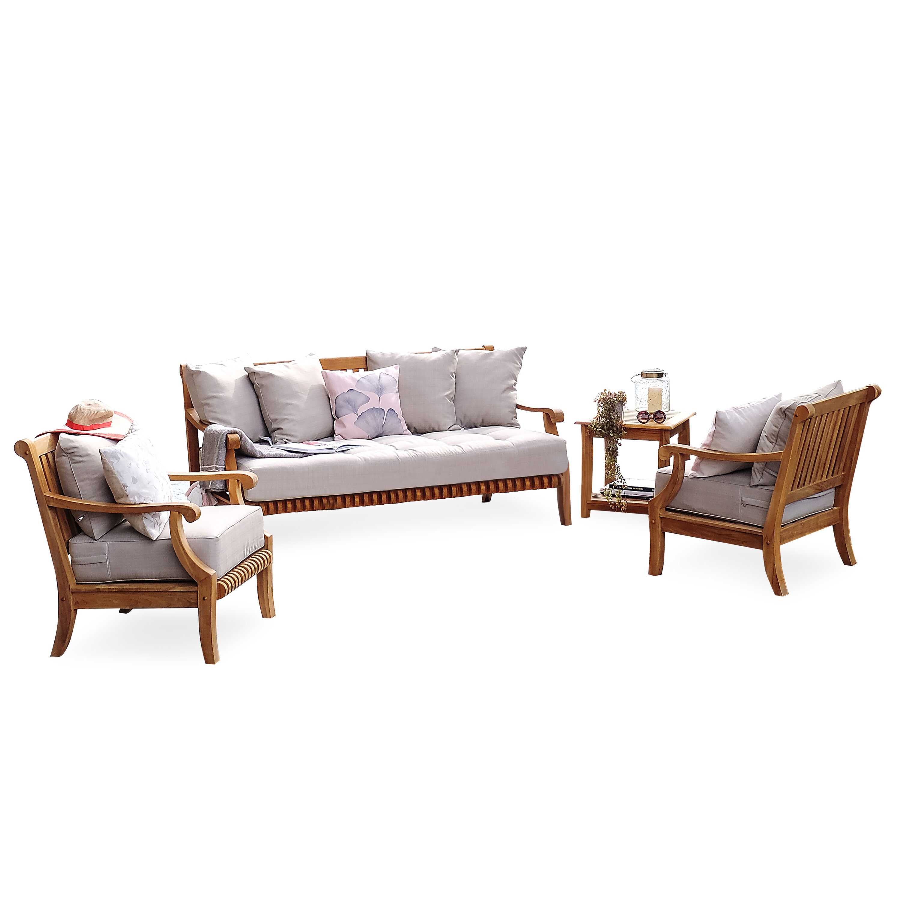 Cambridge Casual 610668-TW-XX-BG-XX Patio-Conversation-Sets - View #2