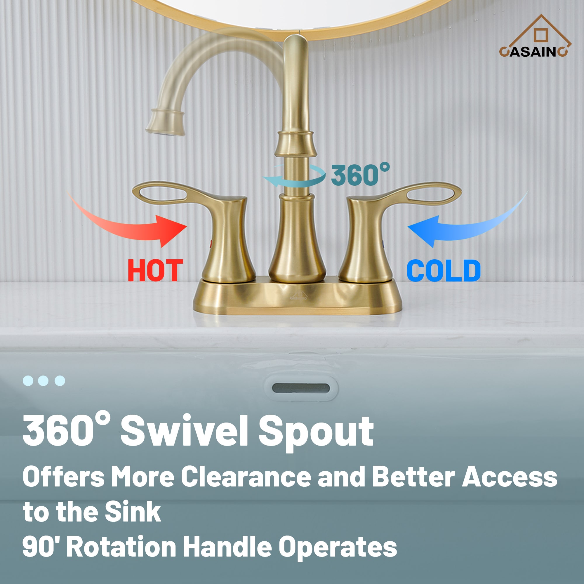 CASAINC ODB-18011-J Lavatory-Faucets - View #8
