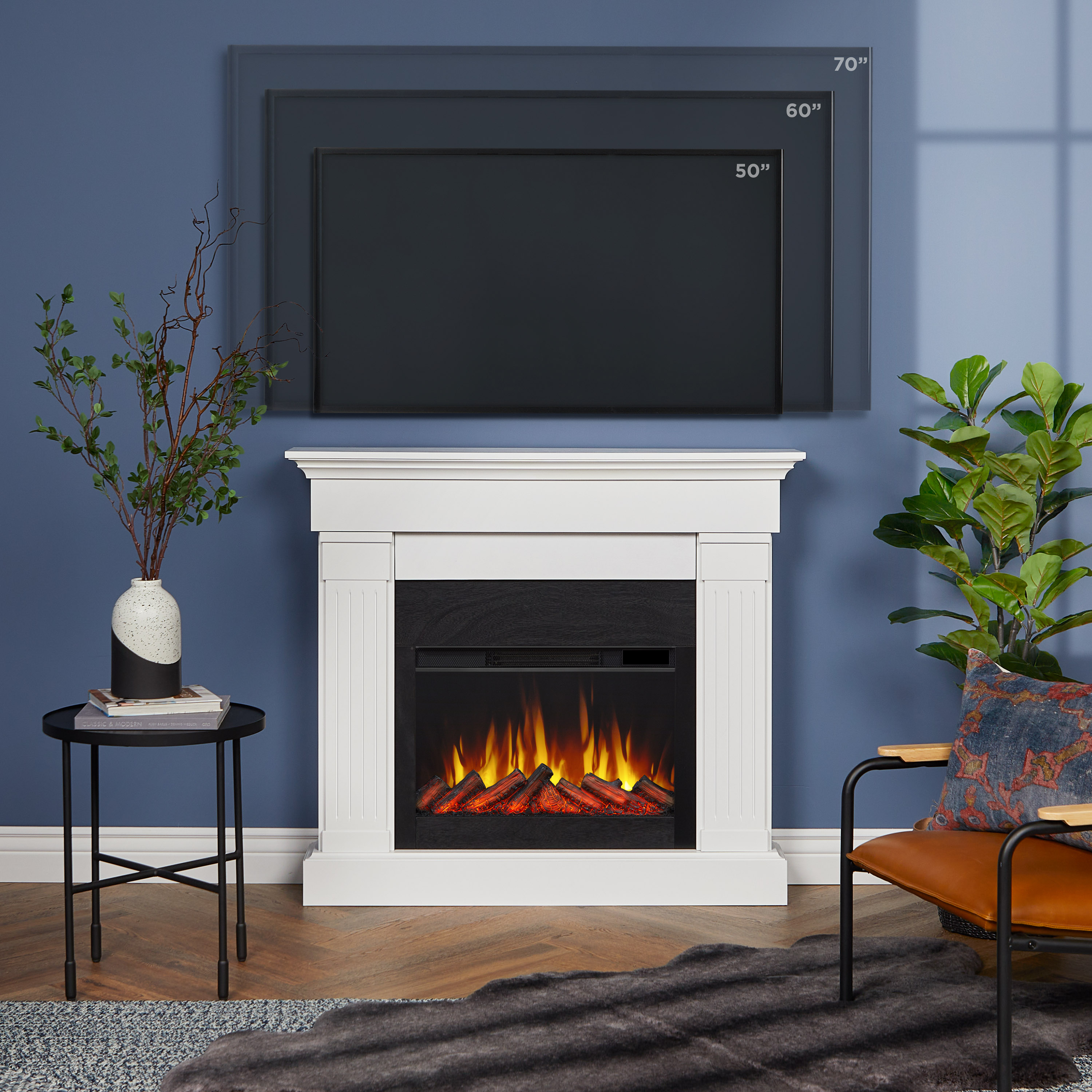 Real Flame 8020E-W Electric-Fireplaces - View #6