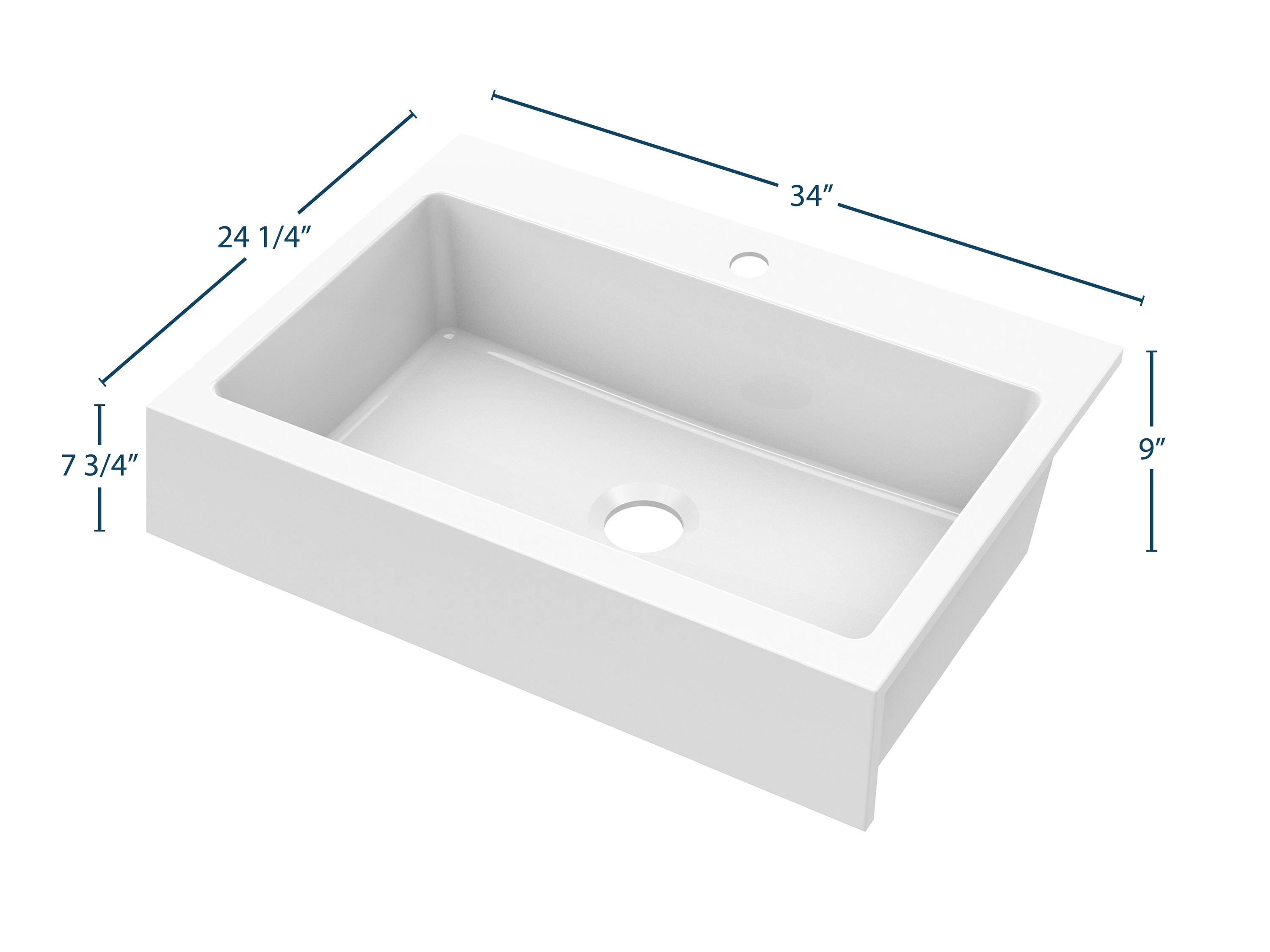Superior Sinks SPFCTMWH Kitchen-Sinks - View #4