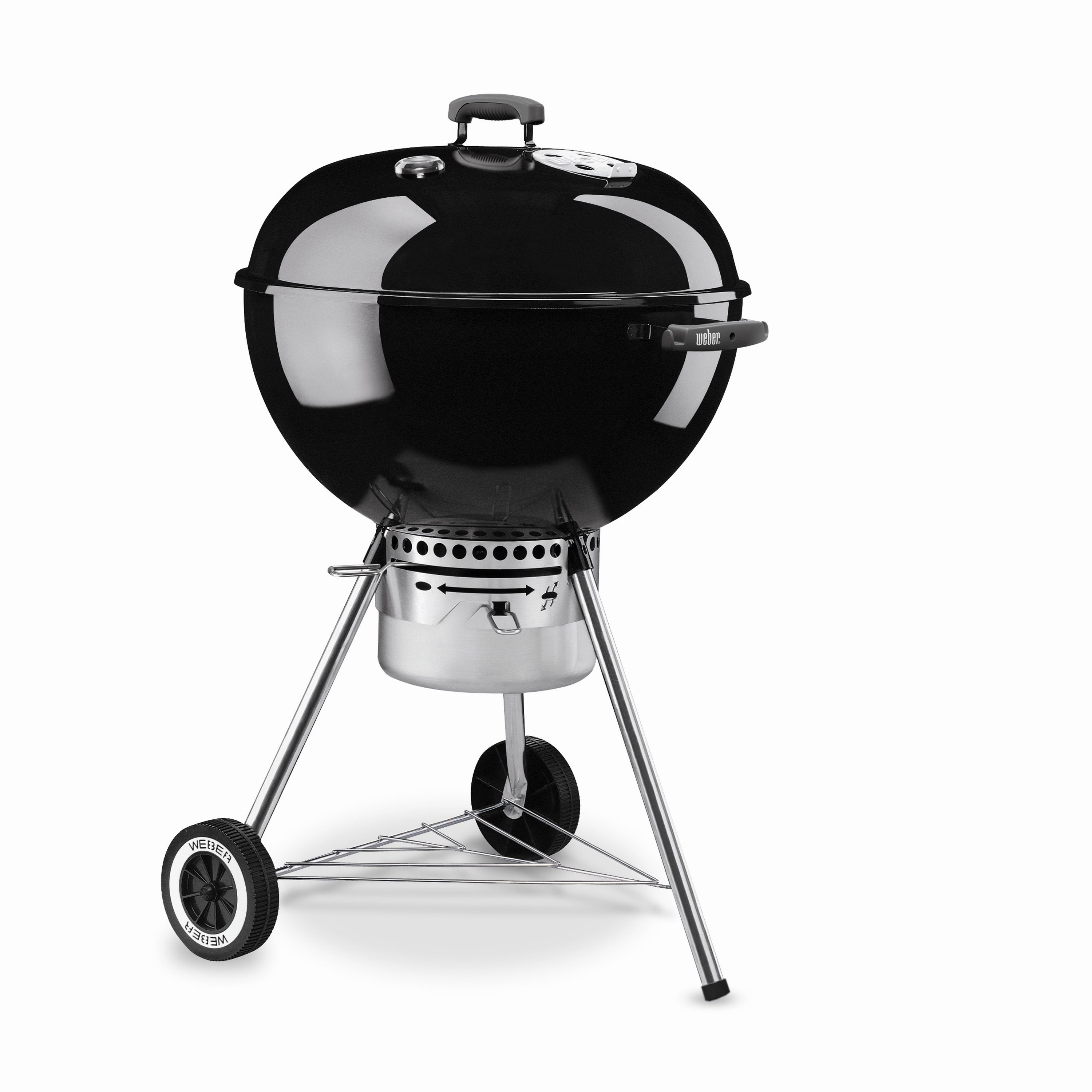 overal complicaties van Weber One-Touch Gold 22-in W Black Porcelain-enamel Kettle Charcoal Grill  at Lowes.com