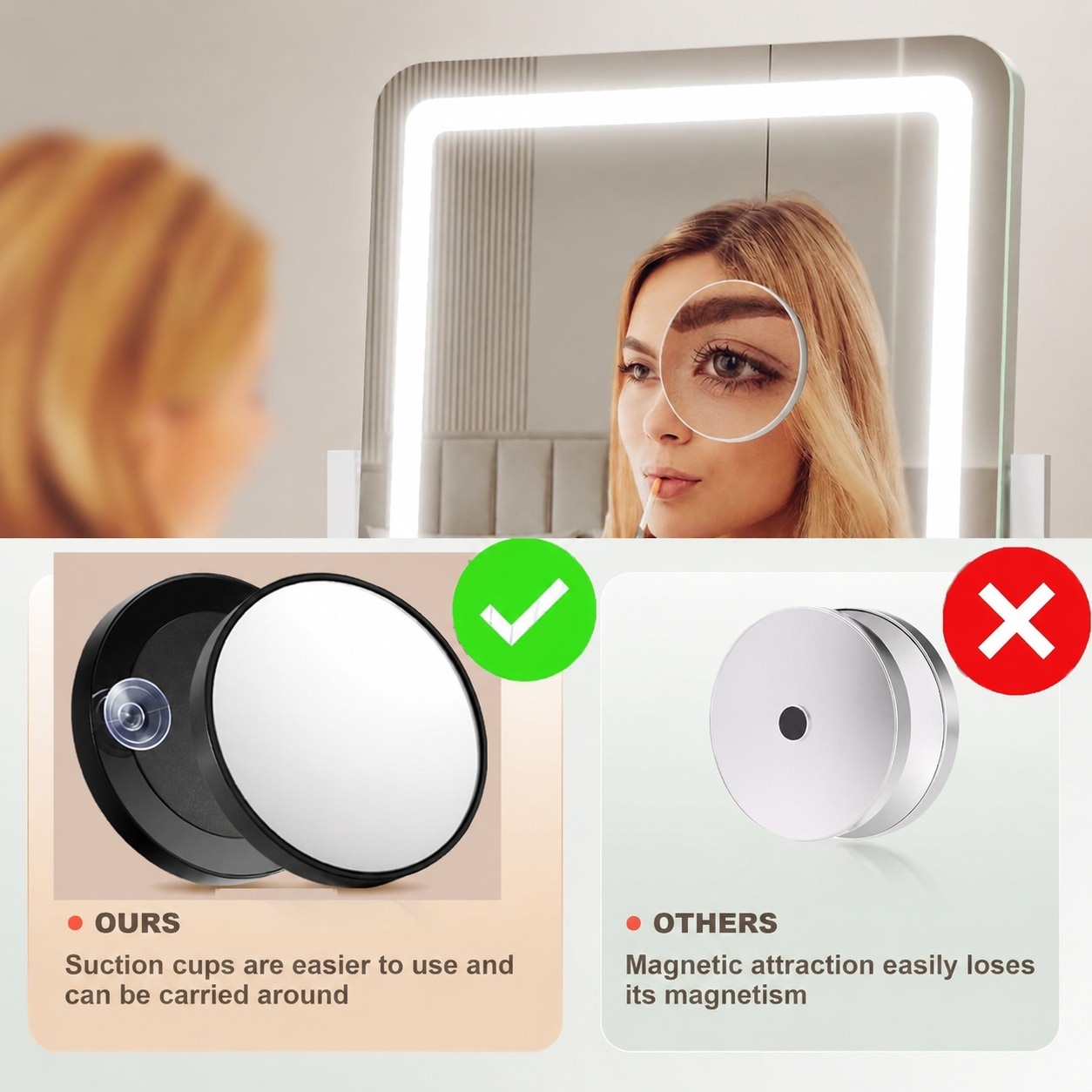 Lukvuzo LLU0712L041 Makeup-Mirrors - View #6