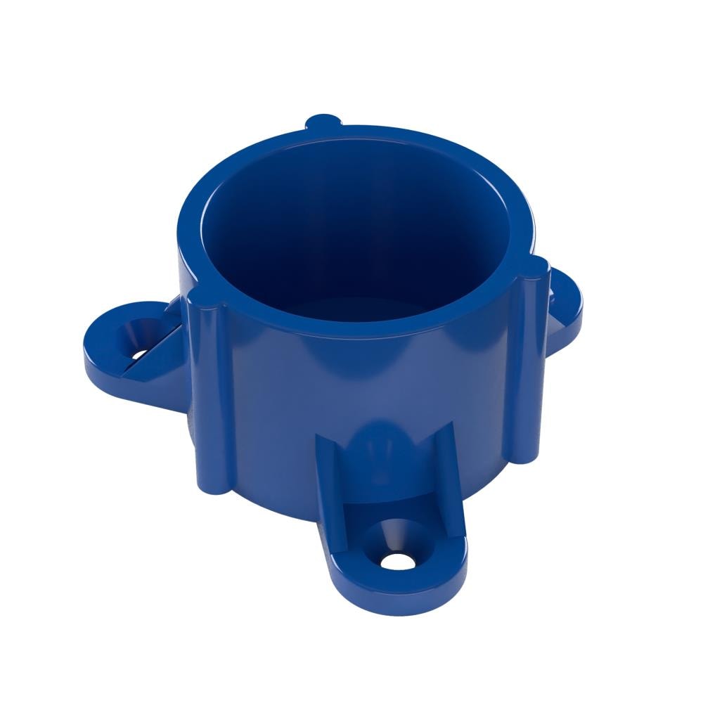 PVC Pipeworks 125-TC-BLU-10 1-1/4-in Schedule 40 PVC Adapter Cap in Blue (10-pack)